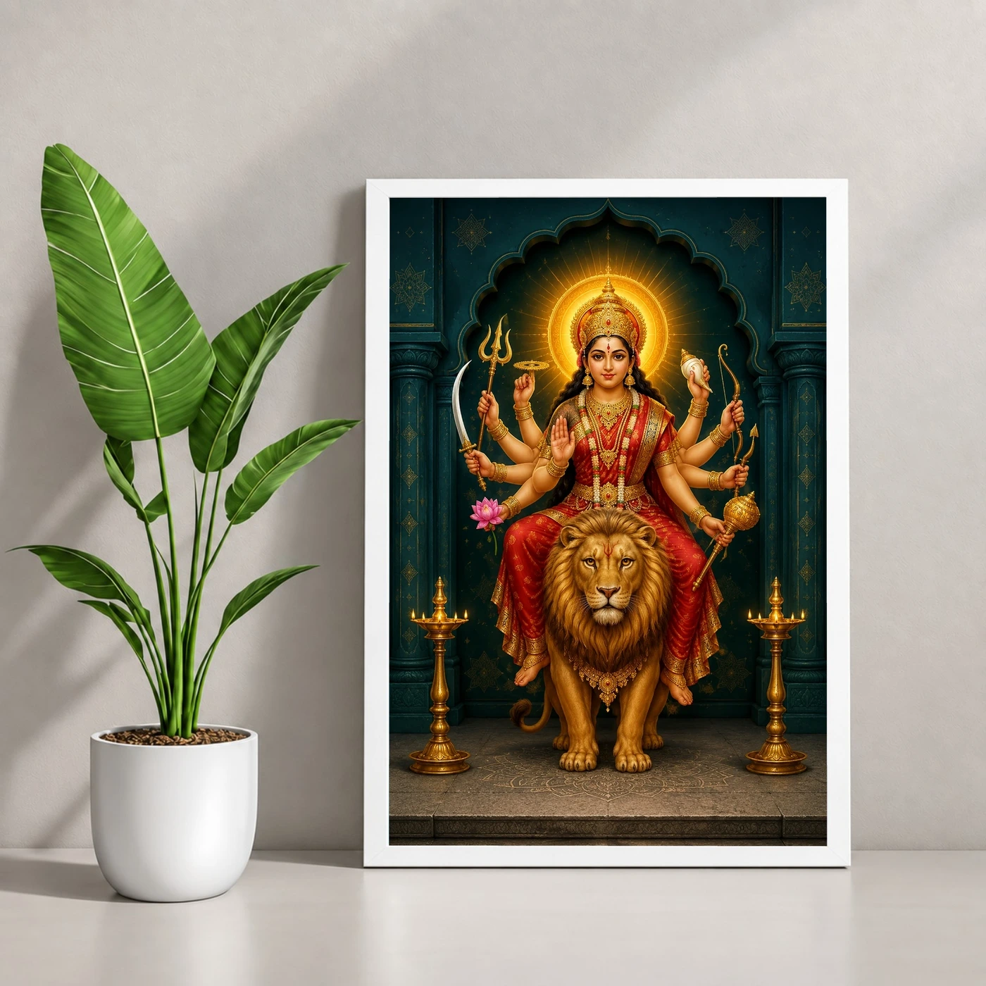Durga — Main Entrance Protection Frame, view 4