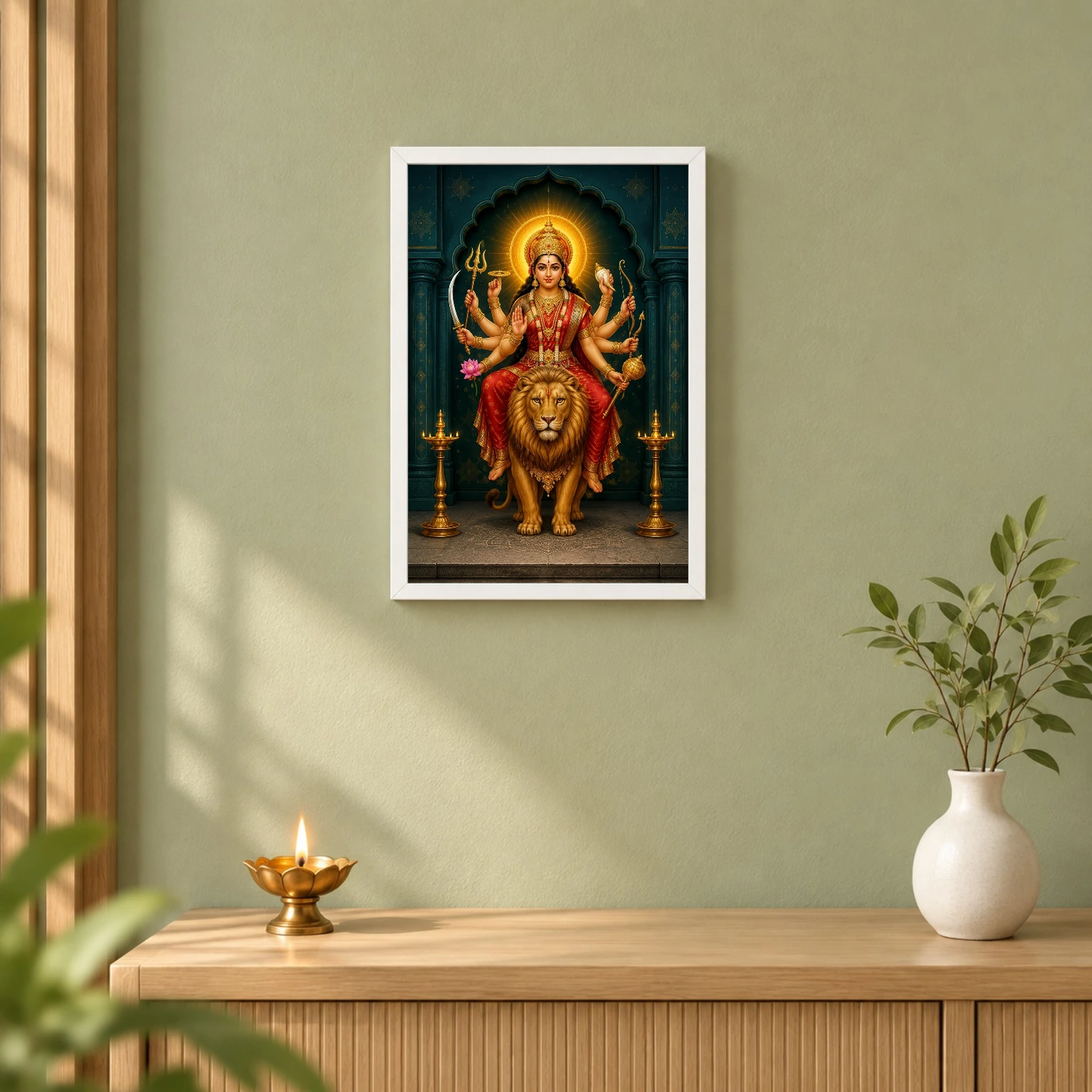 Durga — Main Entrance Protection Frame, view 6