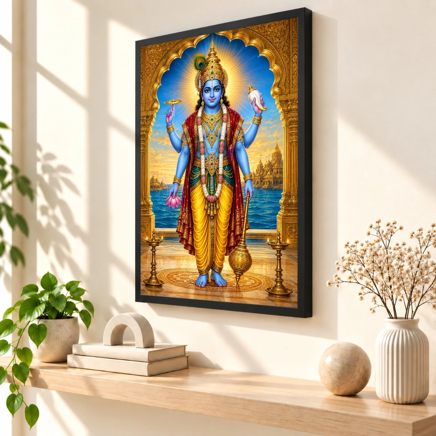 Dwarkadhish — Royal Darshan Frame, view 2