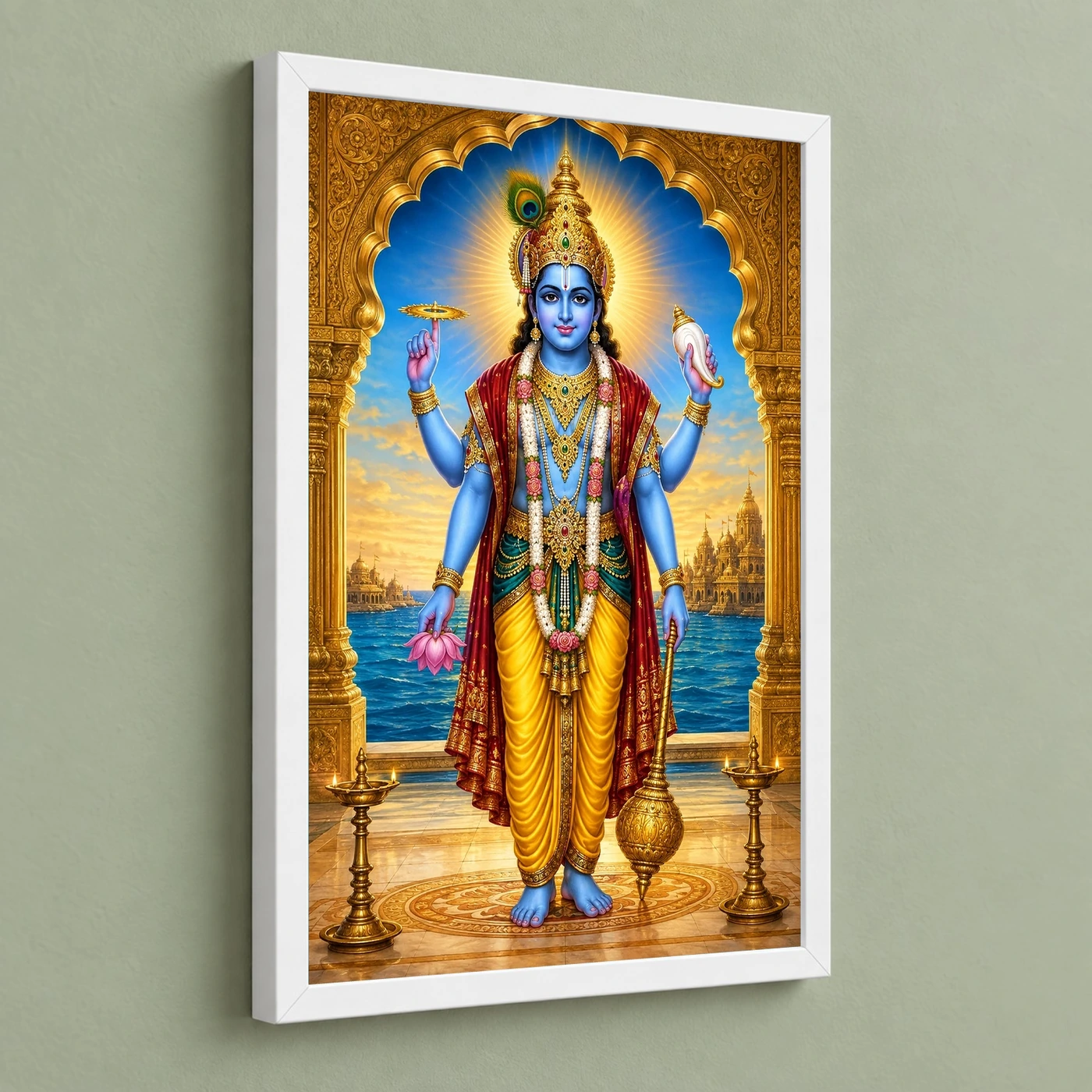 Dwarkadhish — Royal Darshan Frame, view 5