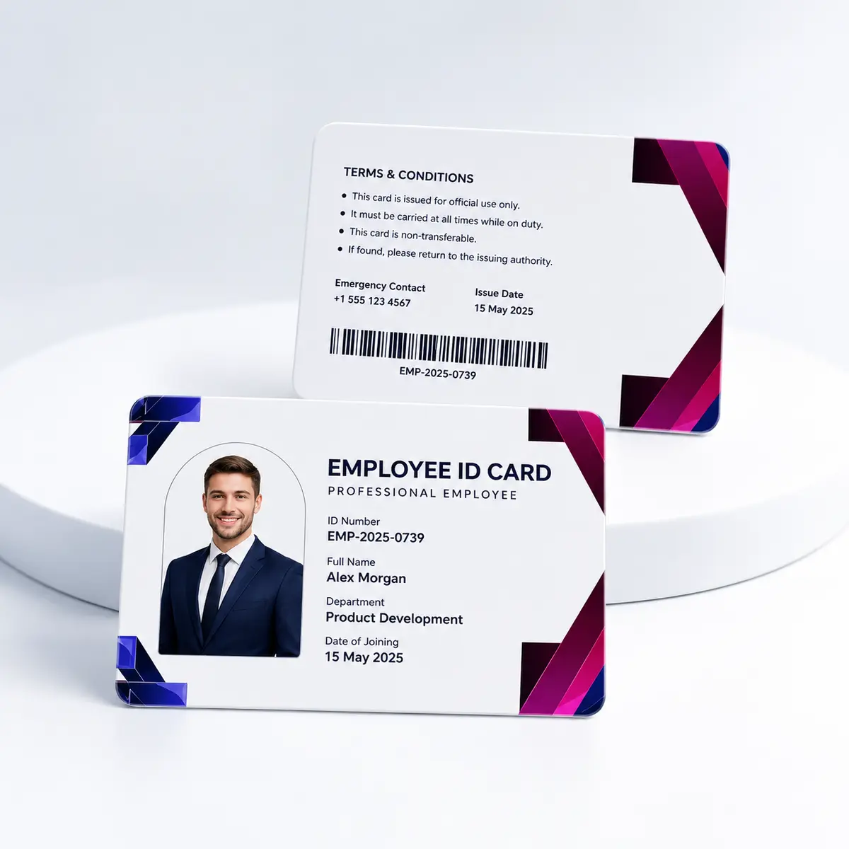 Employee ID Card Printing Online, view 2