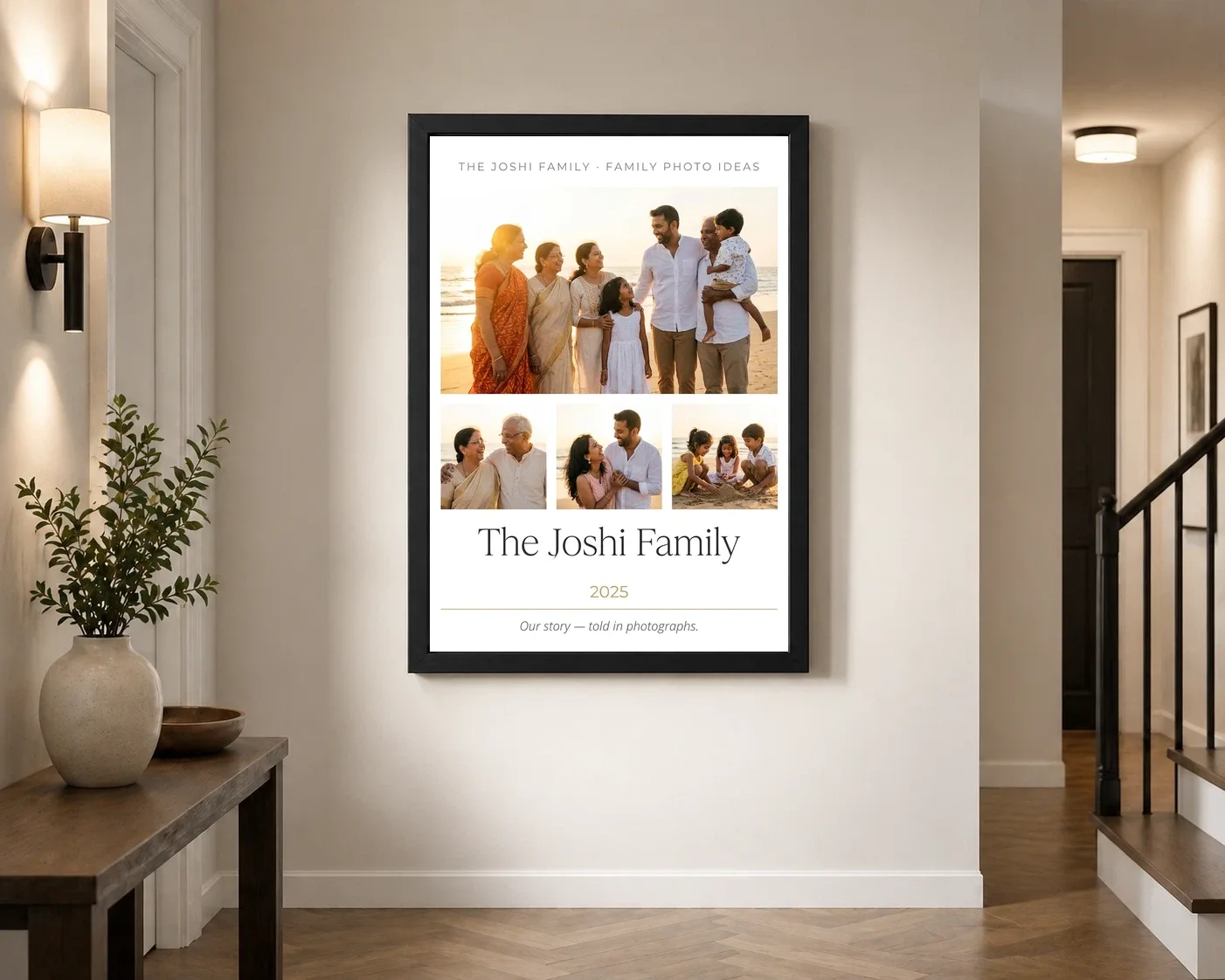 Family Photo Frame Ideas Modern Gallery Multi Photo Wall Photo Frame, view 2