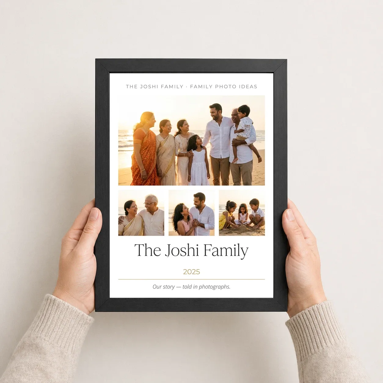 Family Photo Frame Ideas Modern Gallery Multi Photo Wall Photo Frame, view 3