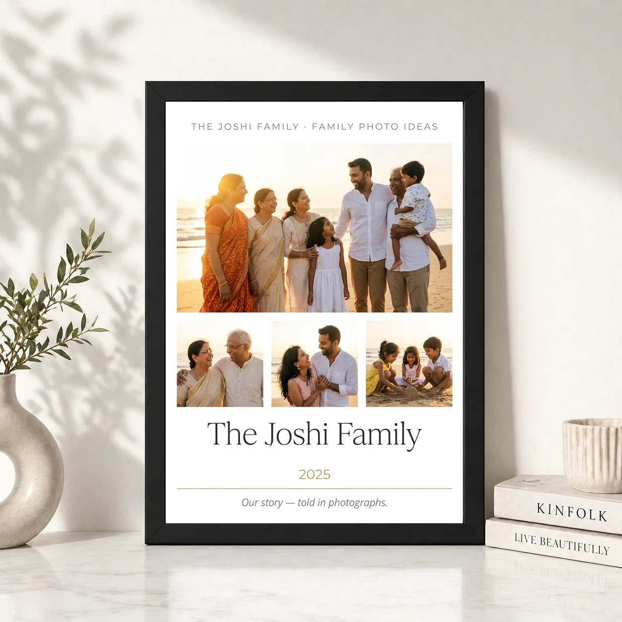 Family Photo Frame Ideas Modern Gallery Multi Photo Wall Photo Frame, view 4