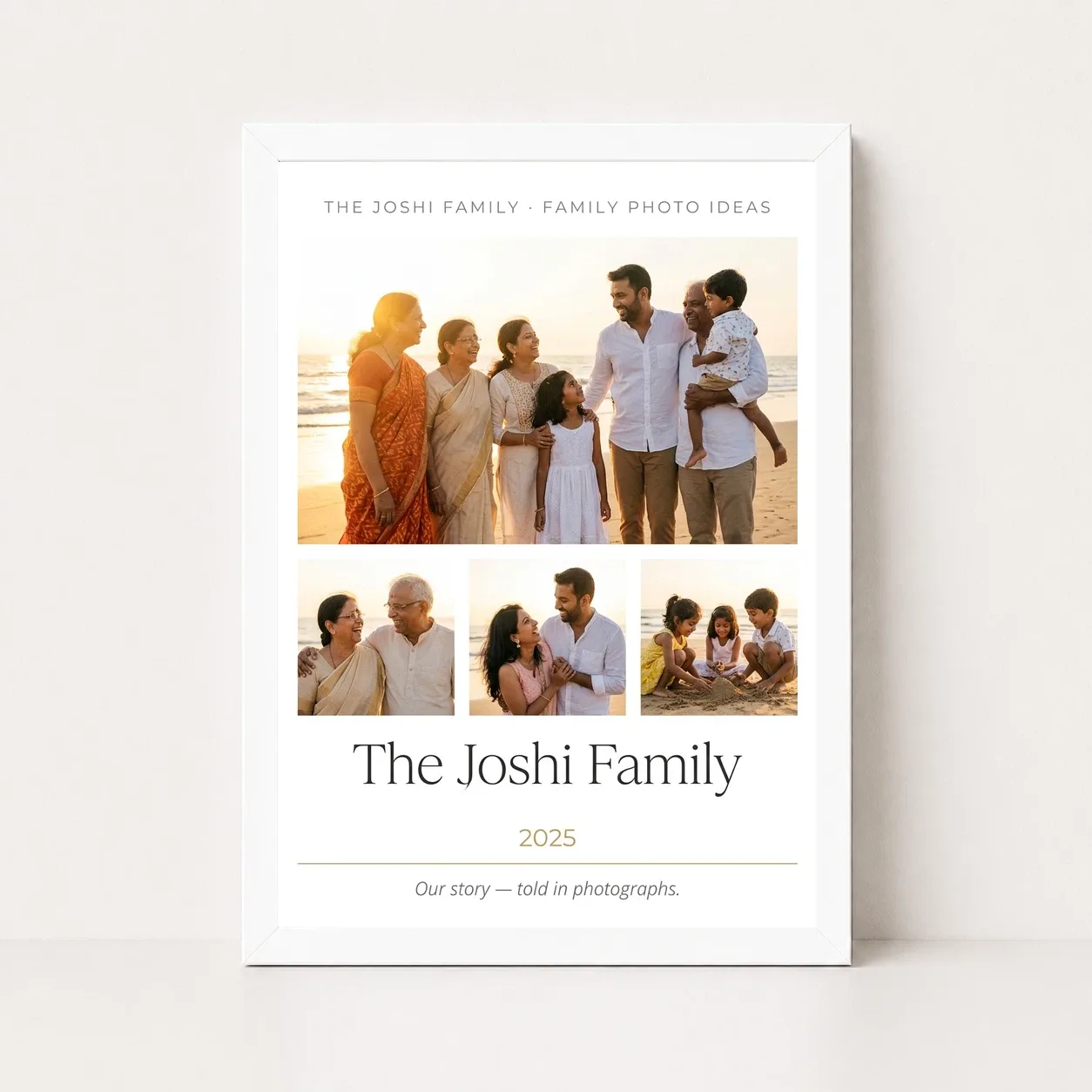 Family Photo Frame Ideas Modern Gallery Multi Photo Wall Photo Frame, view 5