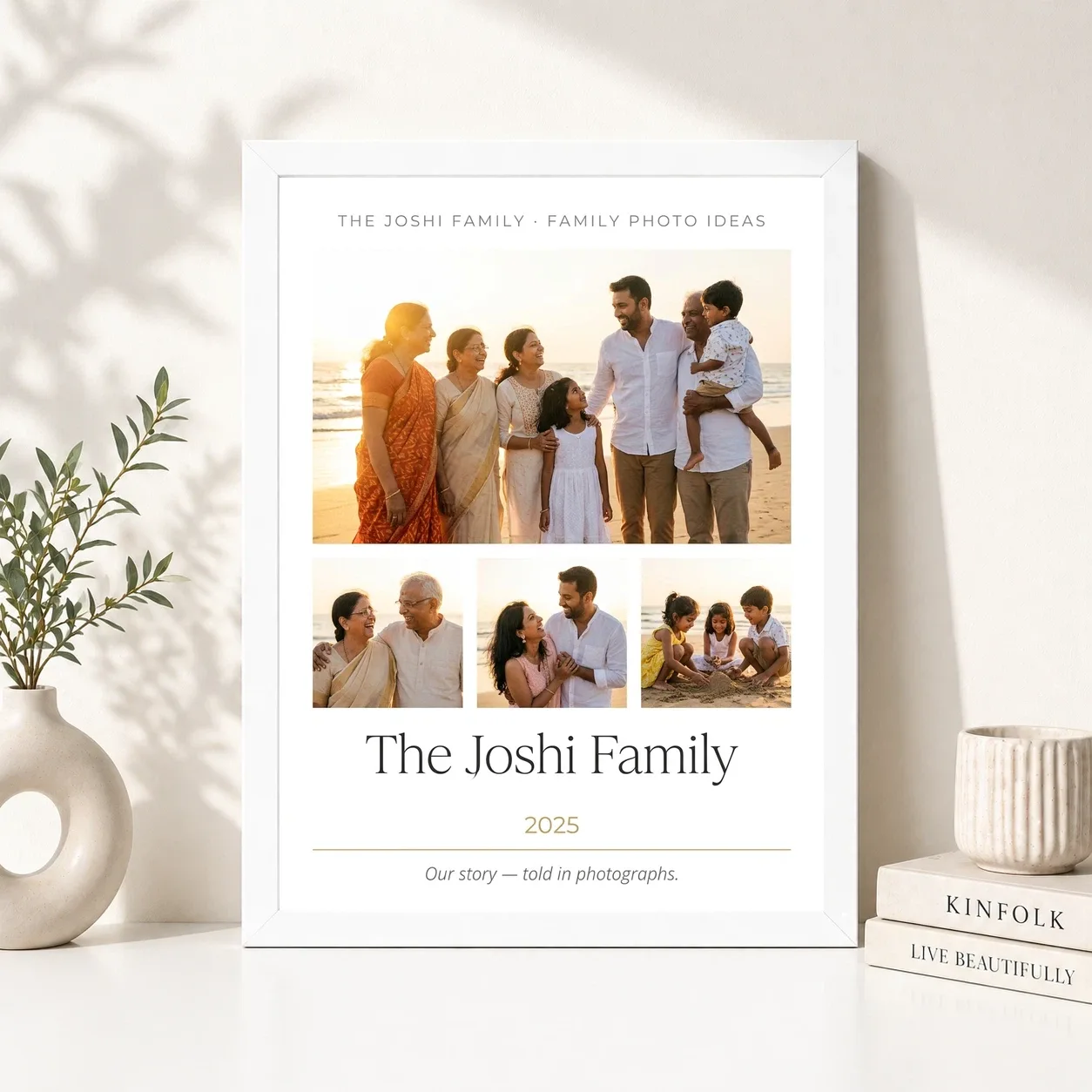 Family Photo Frame Ideas Modern Gallery Multi Photo Wall Photo Frame, view 8