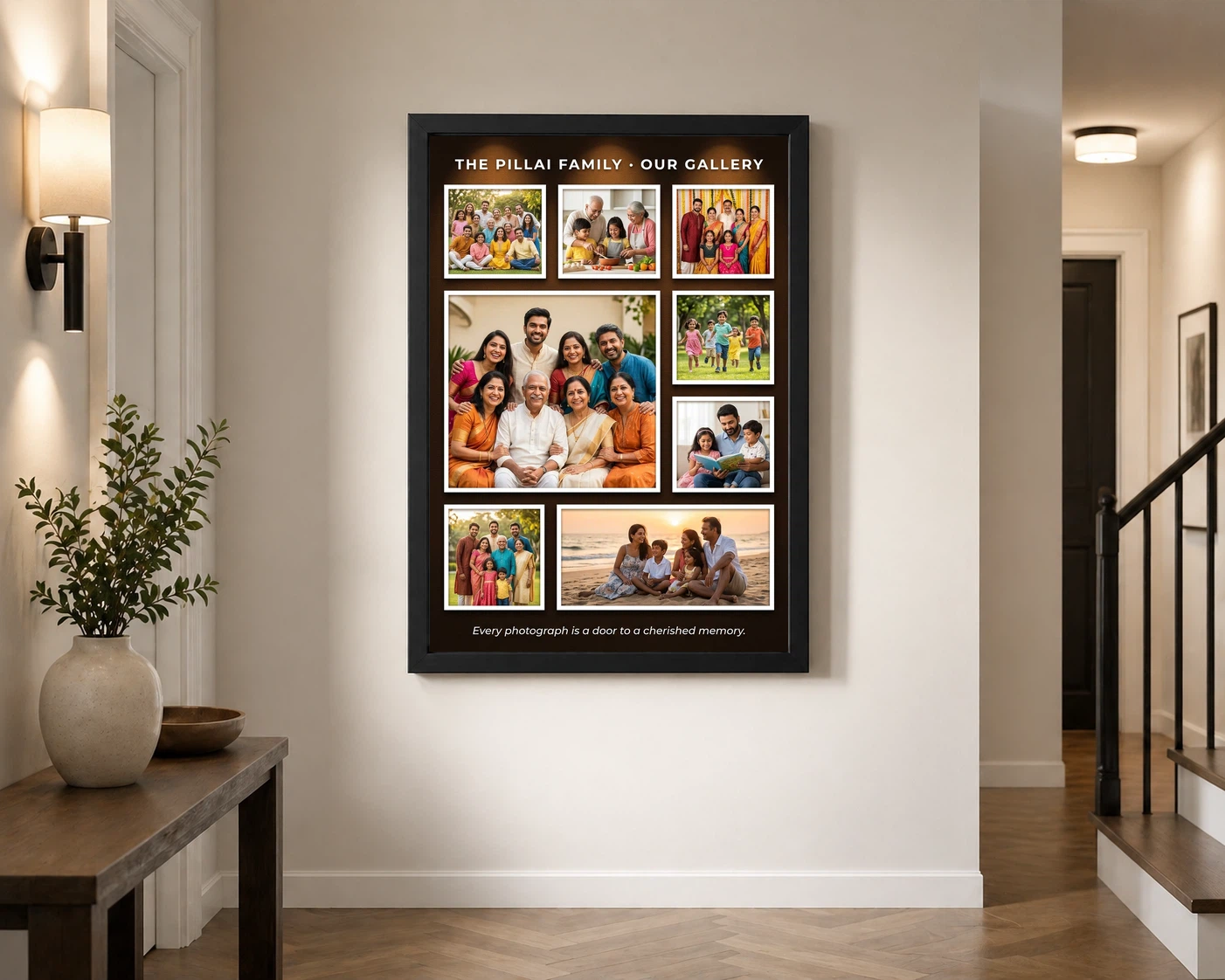 Family Picture Frames Modern Minimal Stylish Premium Photo Frame, view 2