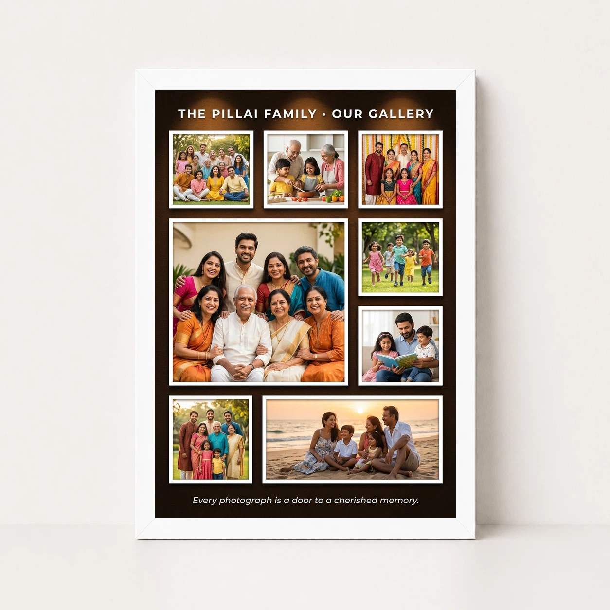 Family Picture Frames Modern Minimal Stylish Premium Photo Frame, view 5