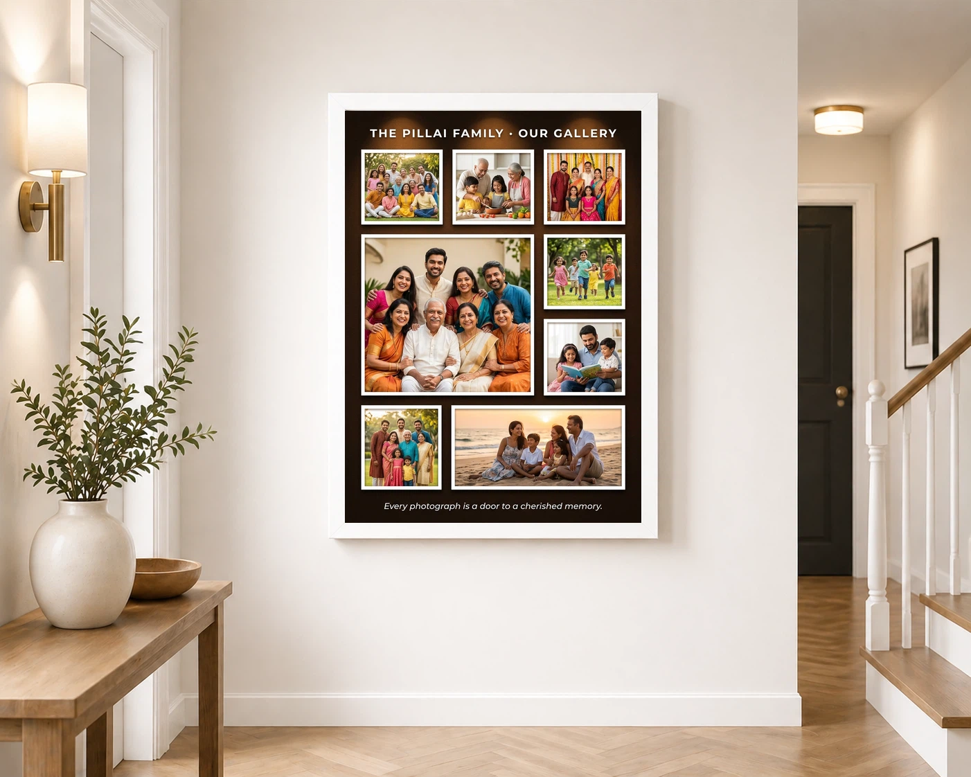 Family Picture Frames Modern Minimal Stylish Premium Photo Frame, view 6