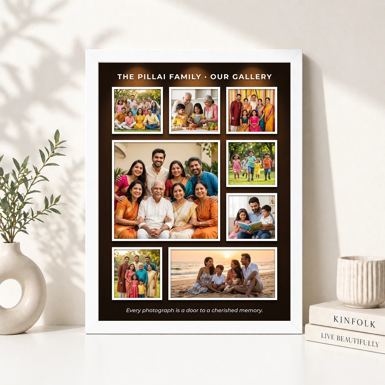 Family Picture Frames Modern Minimal Stylish Premium Photo Frame, view 8