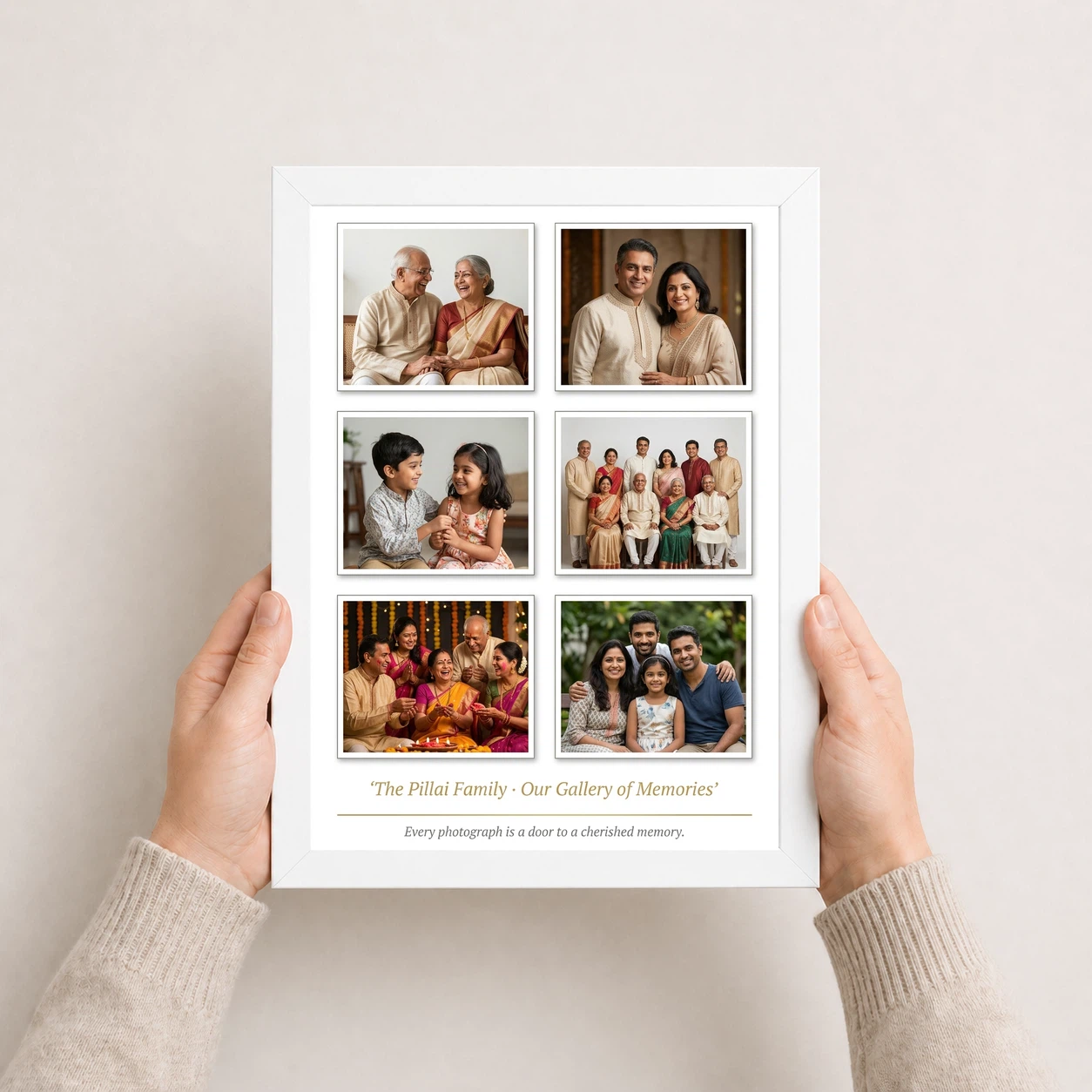 Family Picture Frames Vibrant Colorful Happy Family Wall Photo Frame, view 7