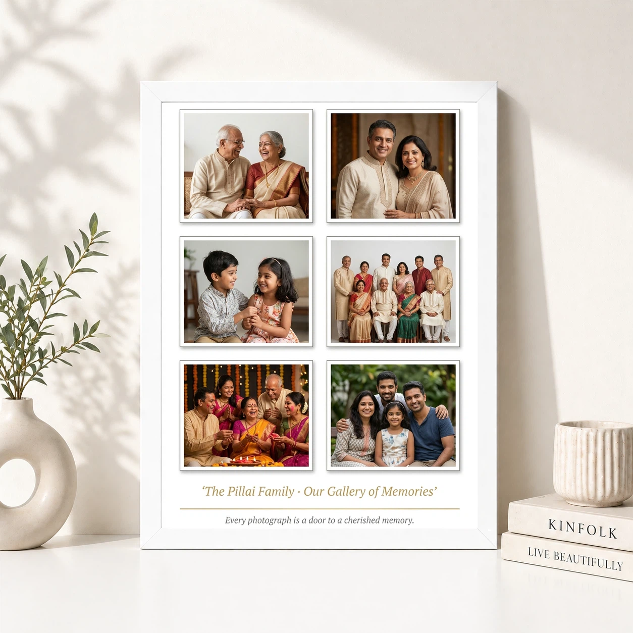 Family Picture Frames Vibrant Colorful Happy Family Wall Photo Frame, view 8