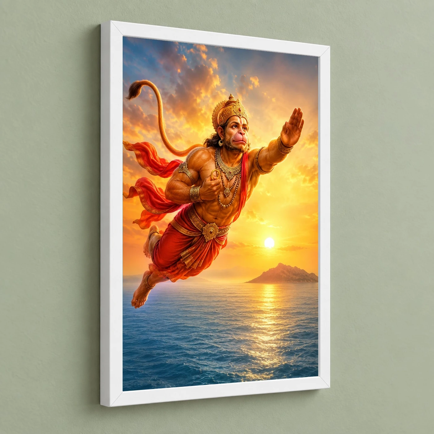 Flying Hanuman — Ocean Crossing Frame, view 5