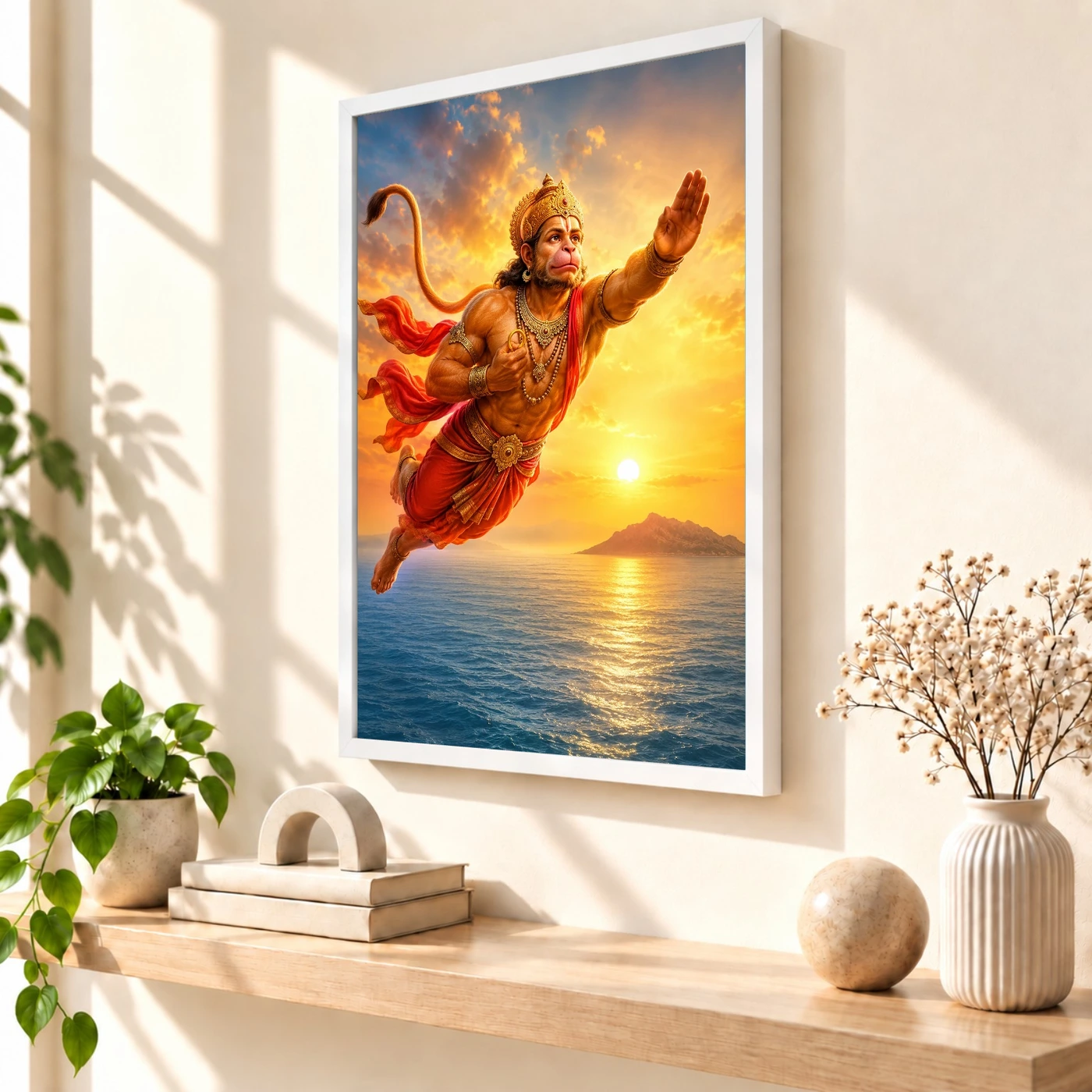 Flying Hanuman — Ocean Crossing Frame, view 7