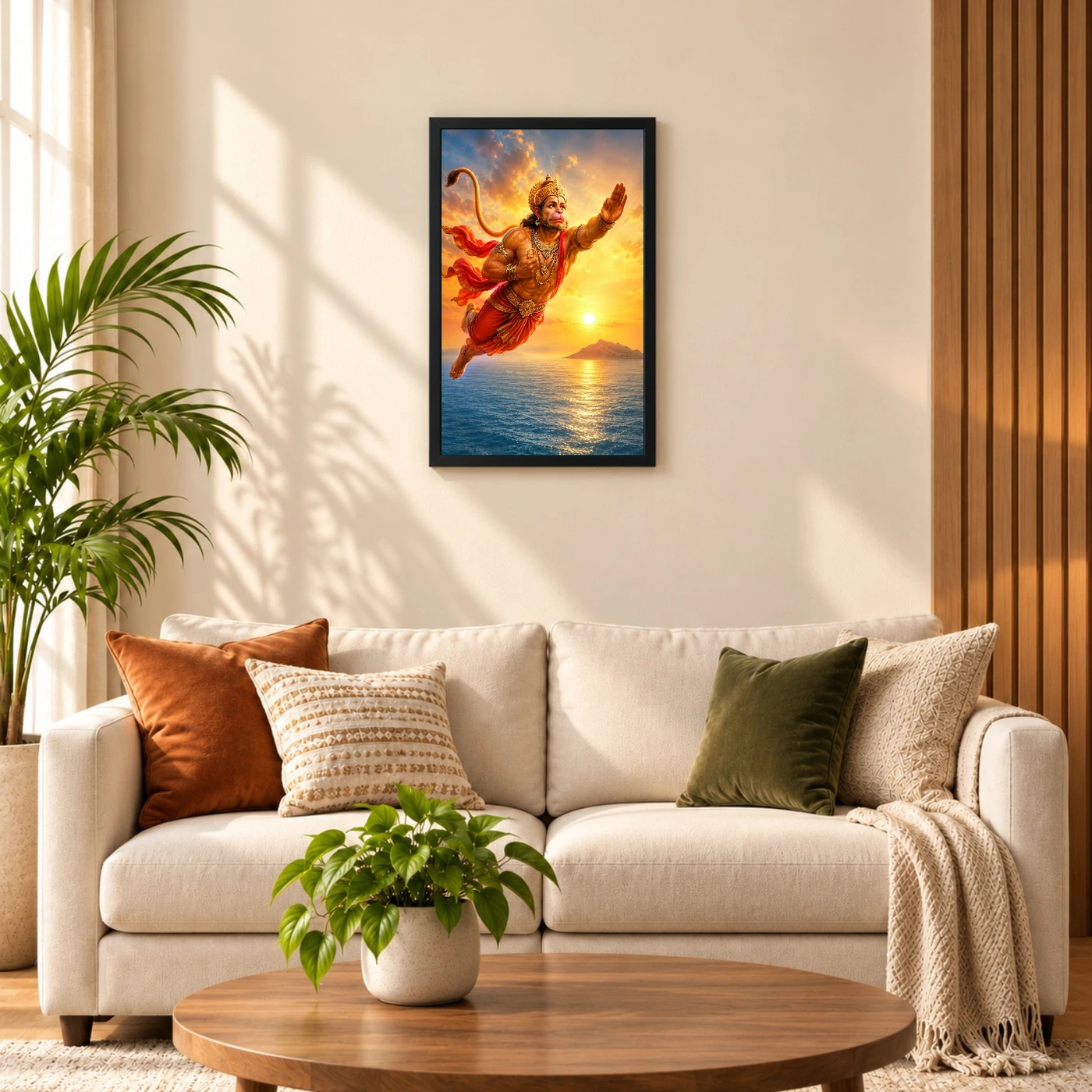 Flying Hanuman — Ocean Crossing Frame, view 8
