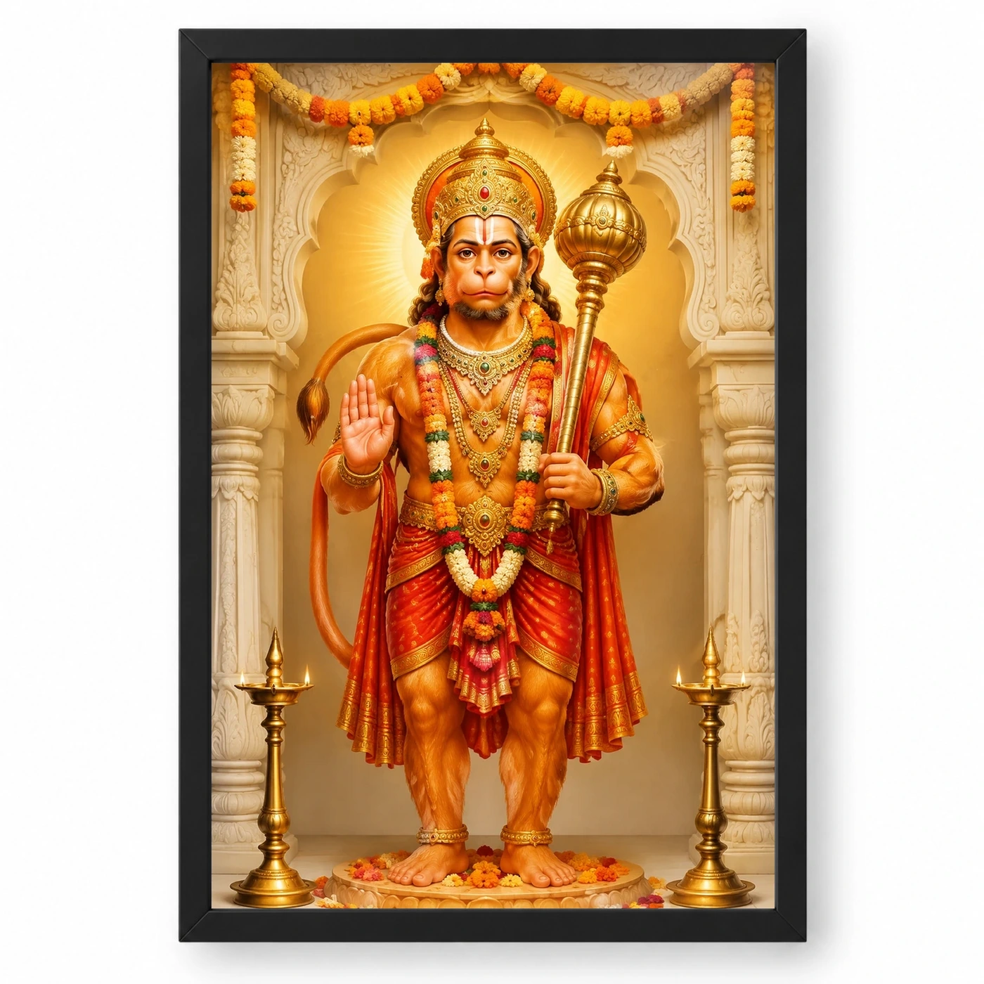 Hanuman Ji — Hanuman Jayanti Temple Frame