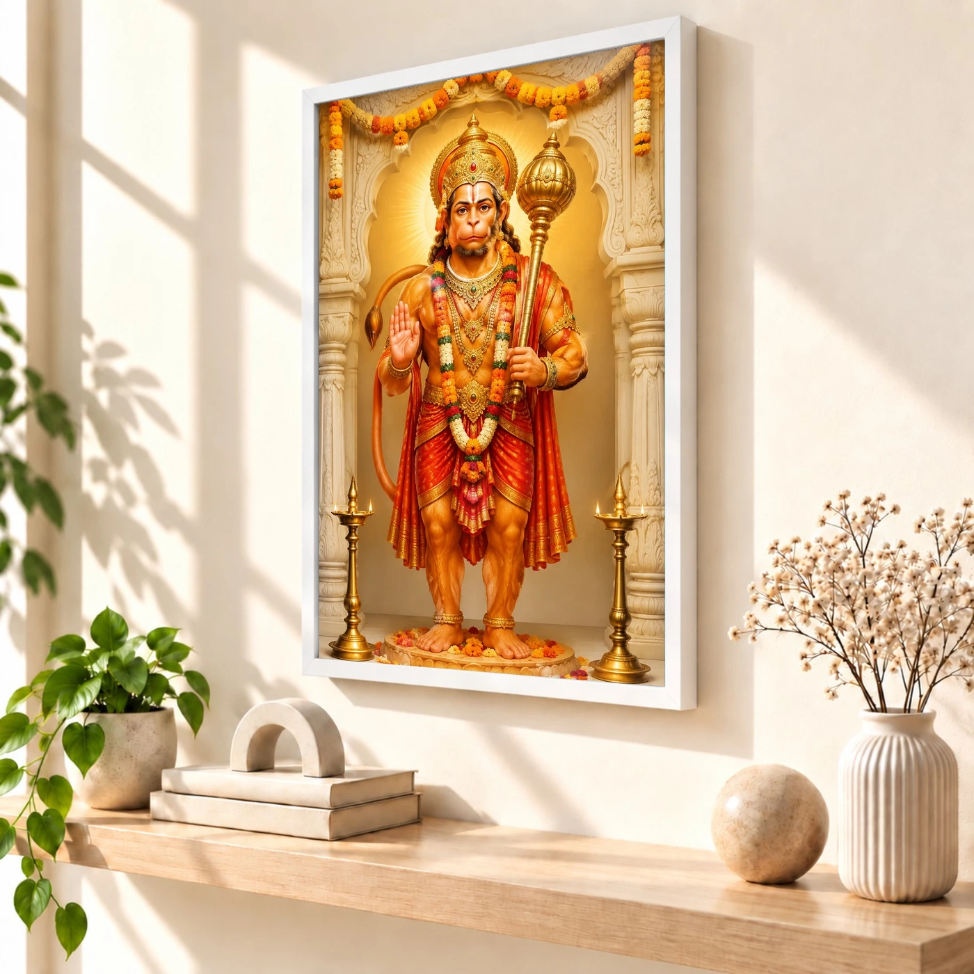 Hanuman Ji — Hanuman Jayanti Temple Frame, view 7