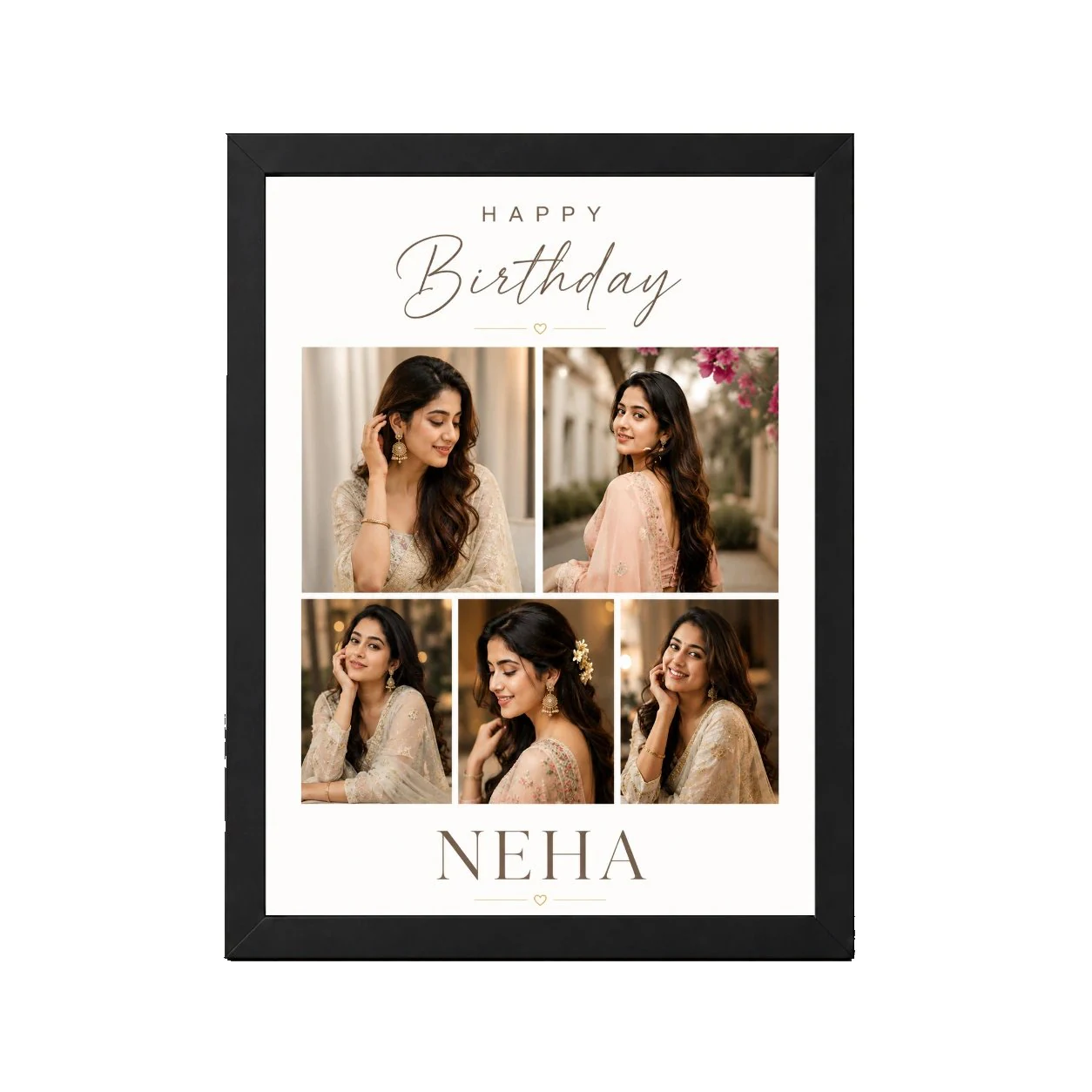 Happy Birthday Wife Photo Frame