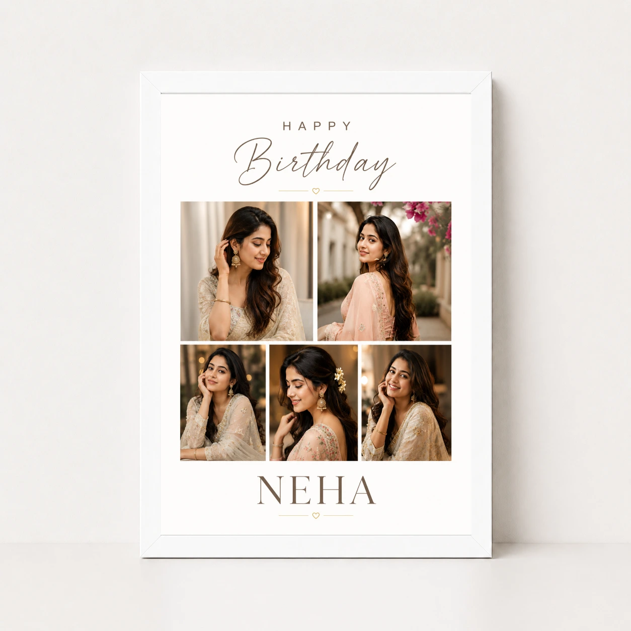 Happy Birthday Wife Photo Frame, view 5