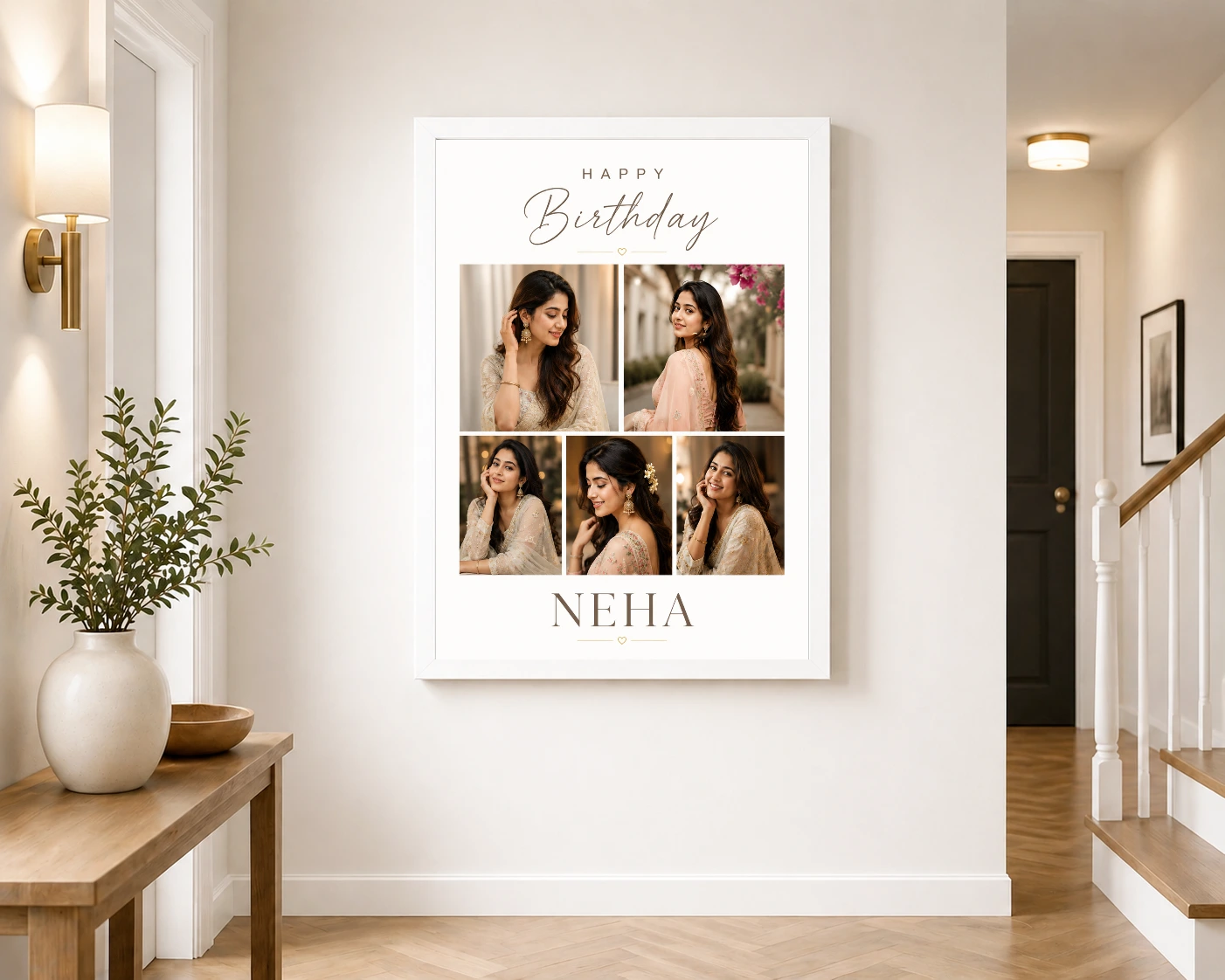 Happy Birthday Wife Photo Frame, view 6