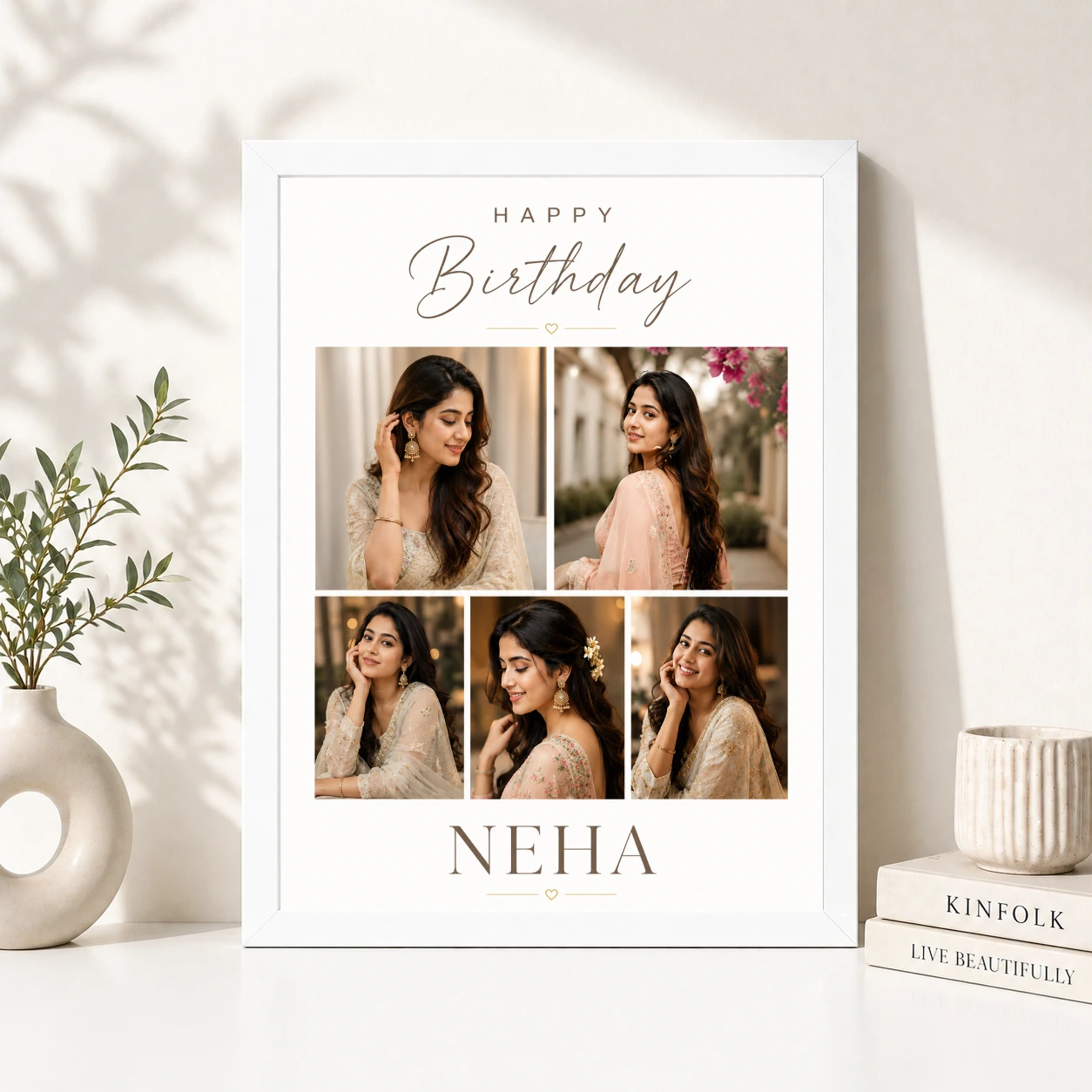 Happy Birthday Wife Photo Frame, view 8