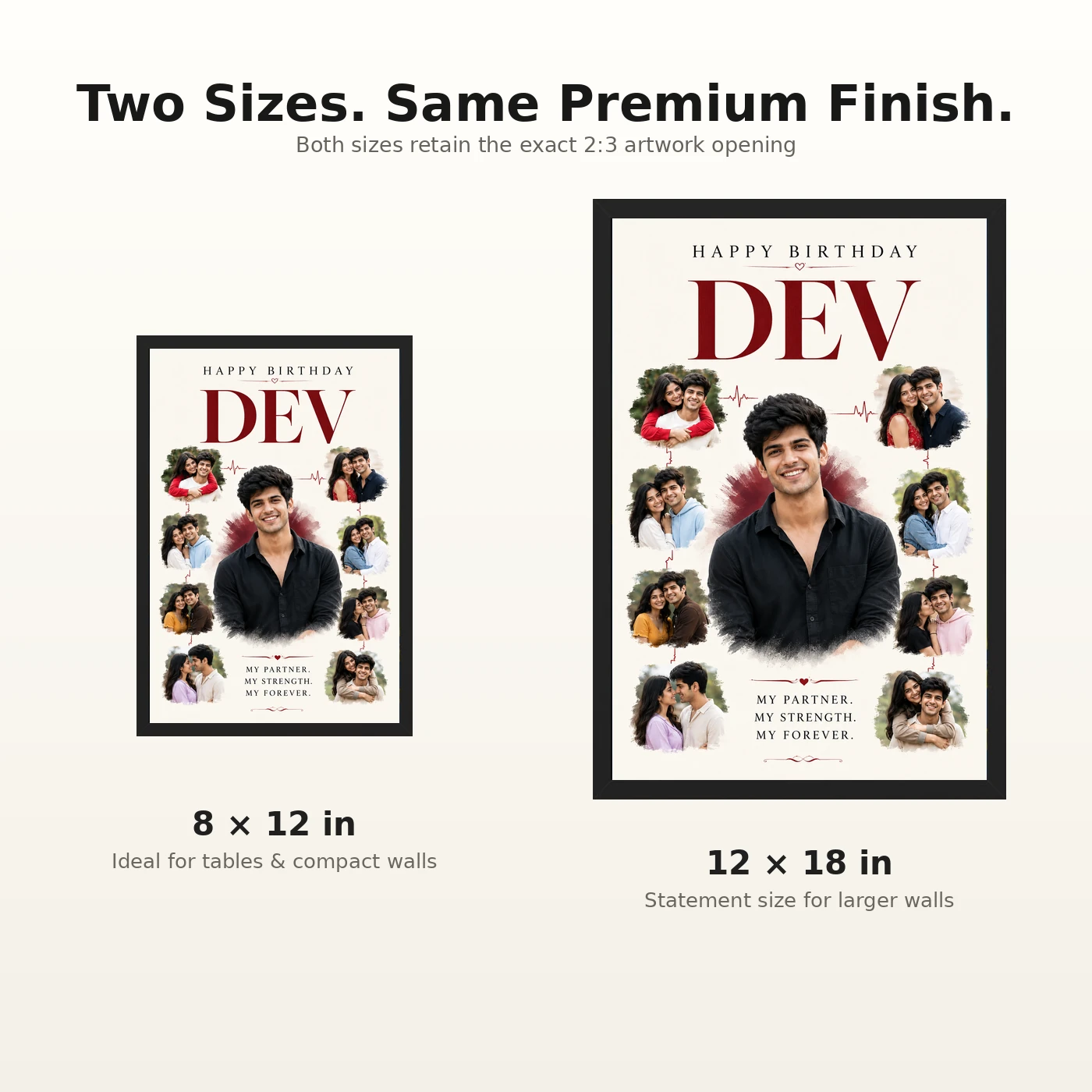 Husband Birthday Photo Frame, view 8