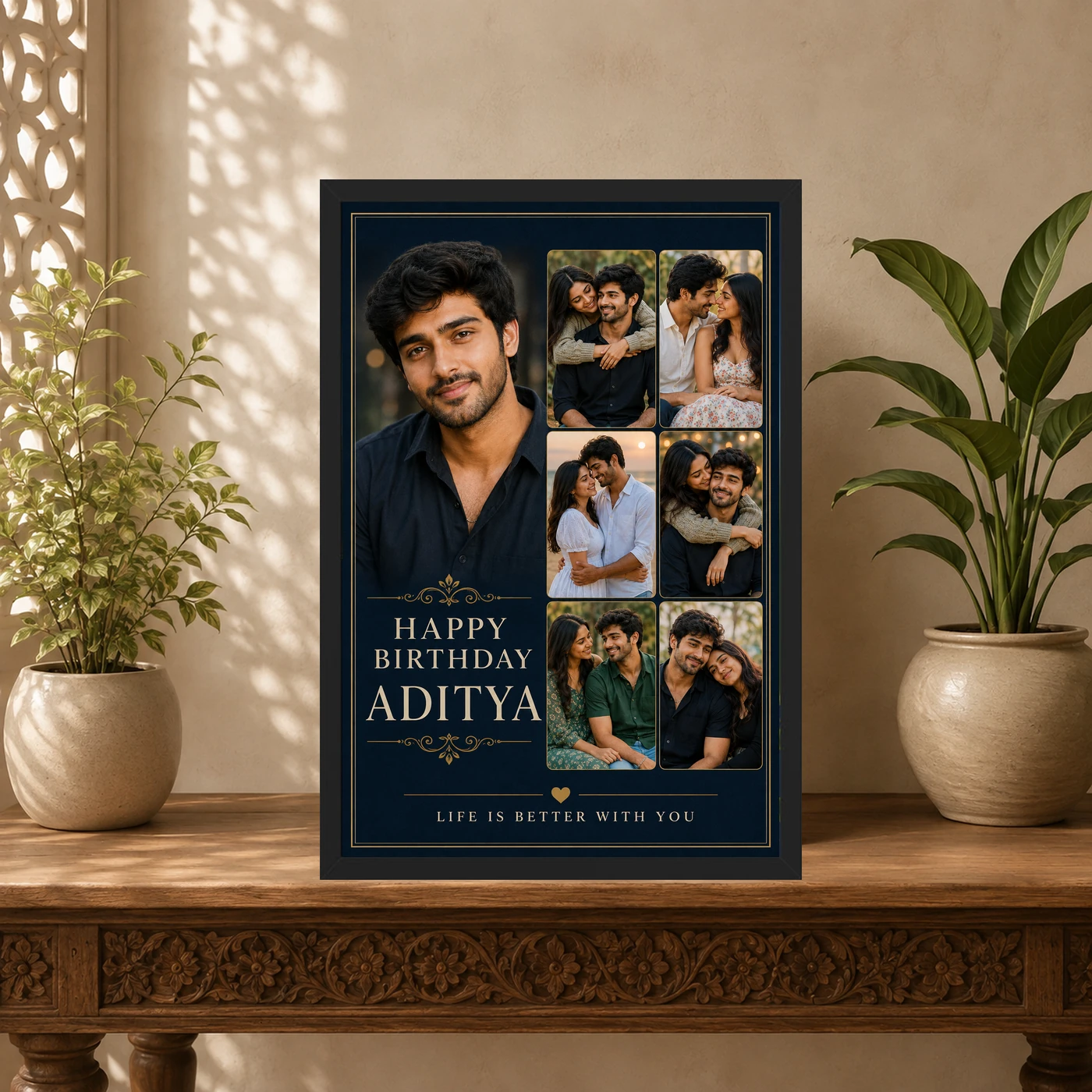 Husband Photo Frame Birthday Classic Design, view 5
