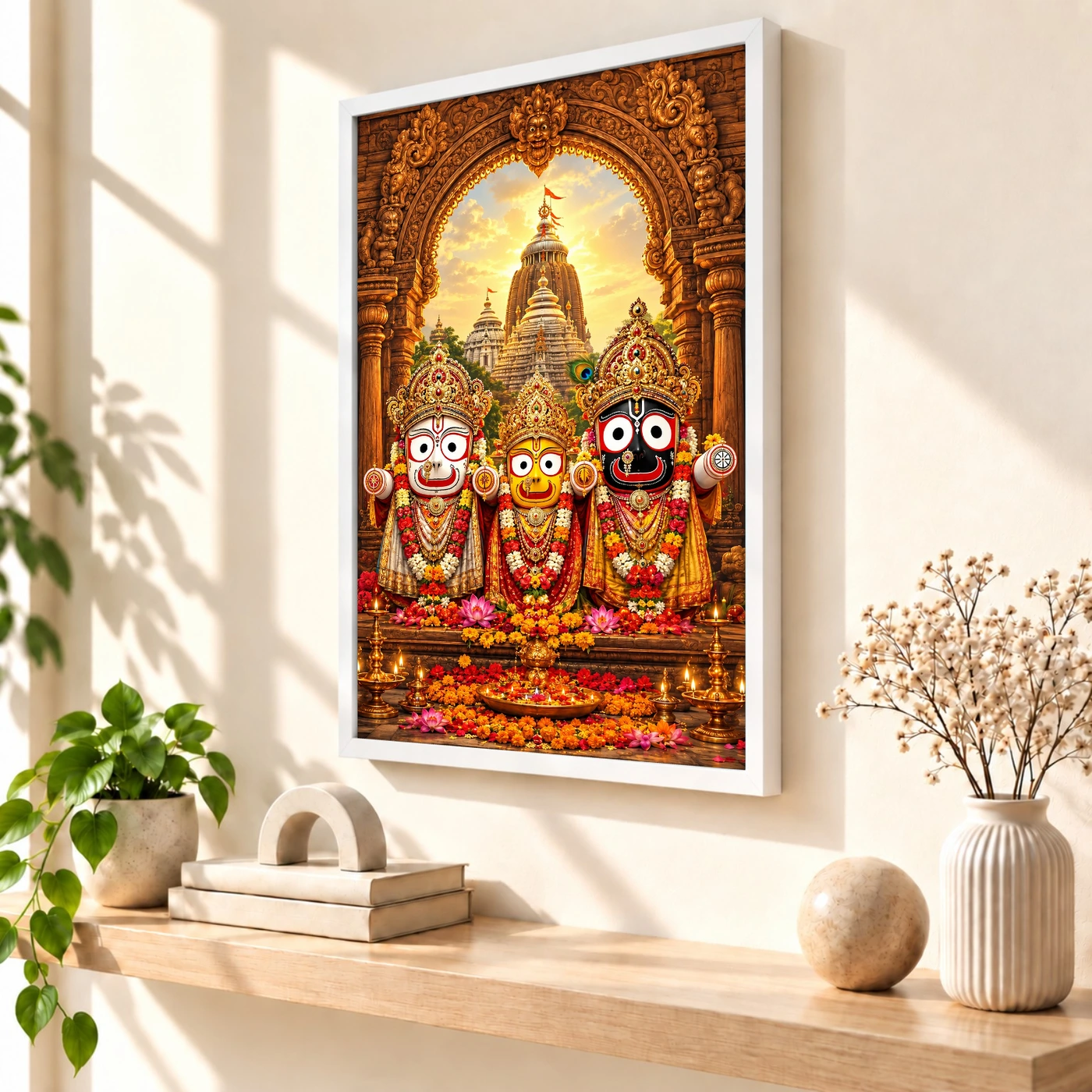 Jagannath Trinity Puri Rath Yatra Photo Frame, view 7