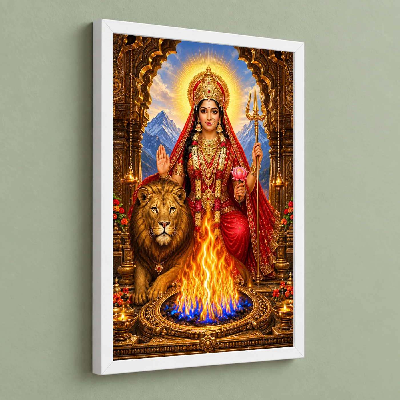 Jwala Ji Eternal Flame Photo Frame, view 5