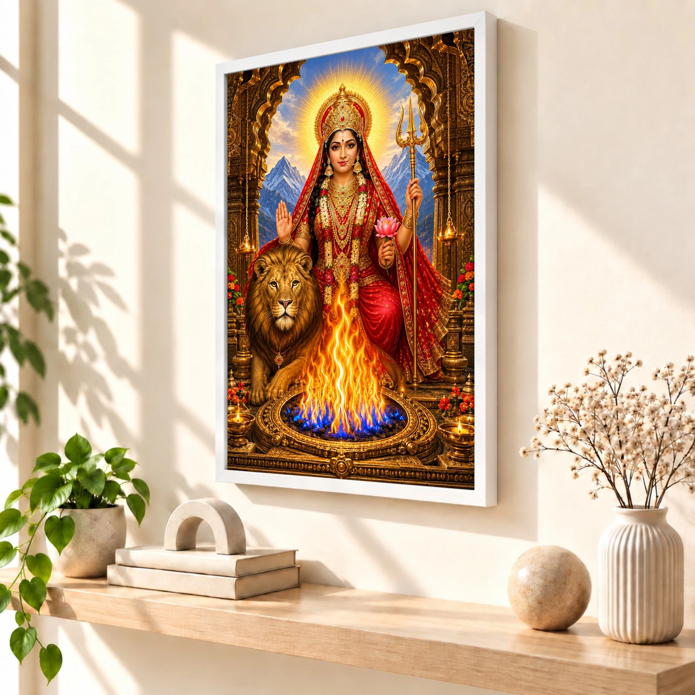 Jwala Ji Eternal Flame Photo Frame, view 7