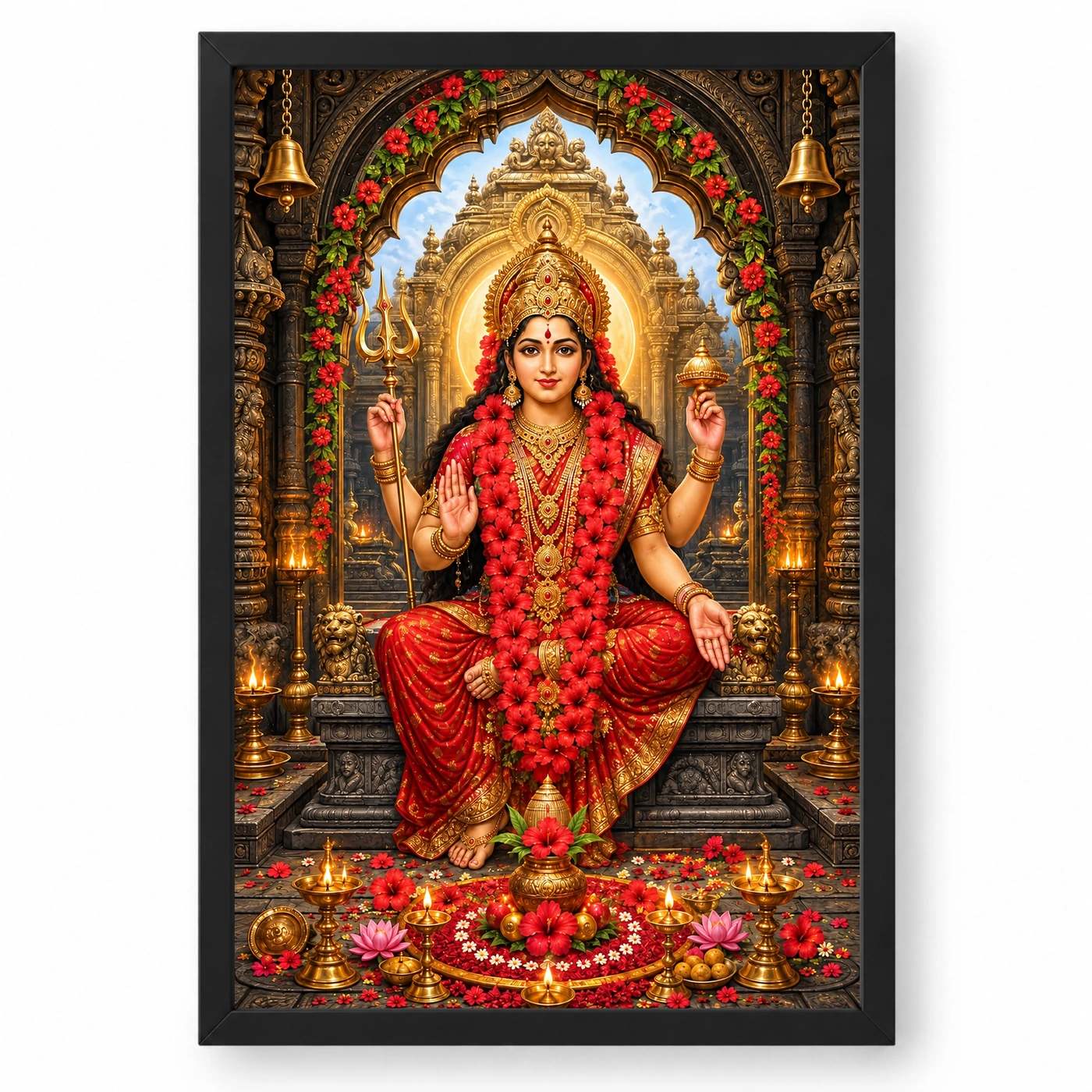 Kamakhya Devi Nilachal Shakti Photo Frame
