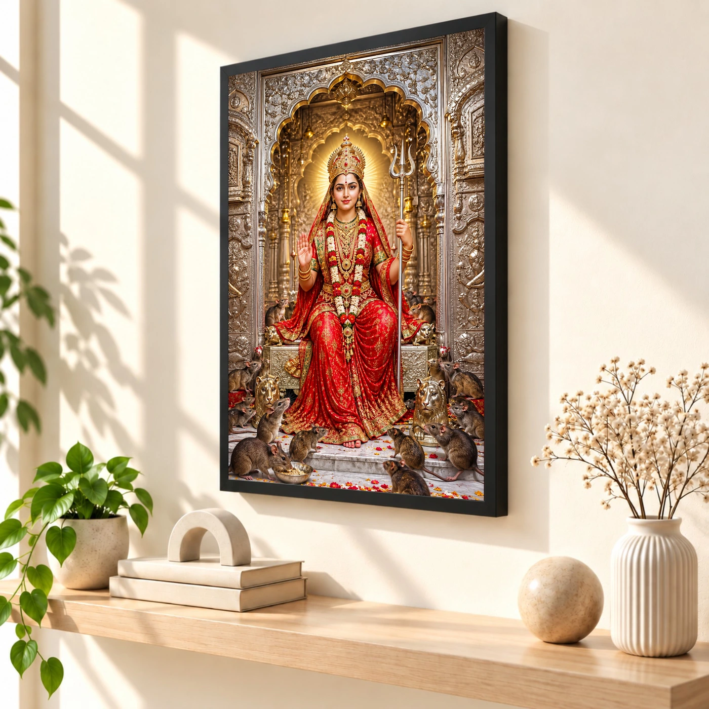 Karni Mata Deshnoke Photo Frame, view 2