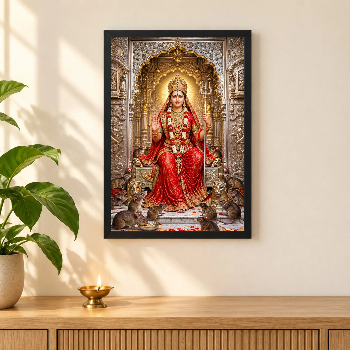 Karni Mata Deshnoke Photo Frame, view 3
