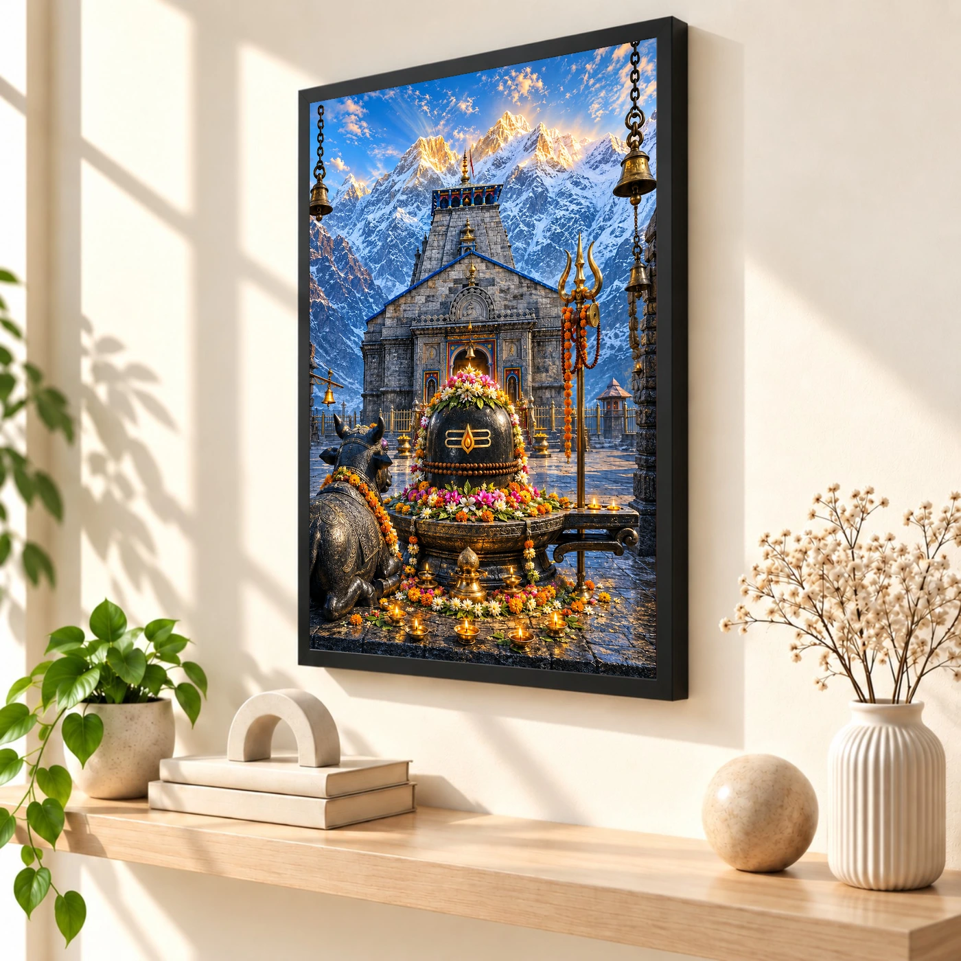 Kedarnath Himalayan Sunrise Photo Frame, view 2