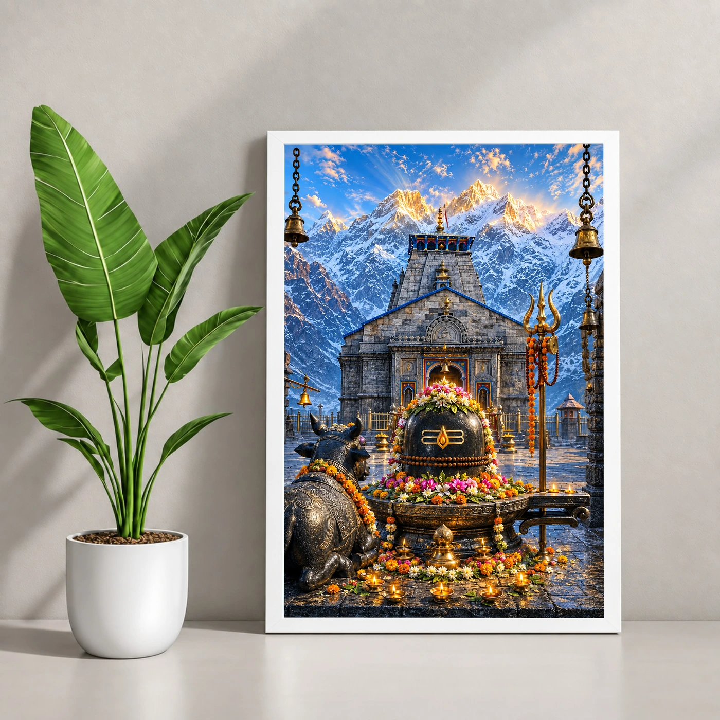 Kedarnath Himalayan Sunrise Photo Frame, view 4