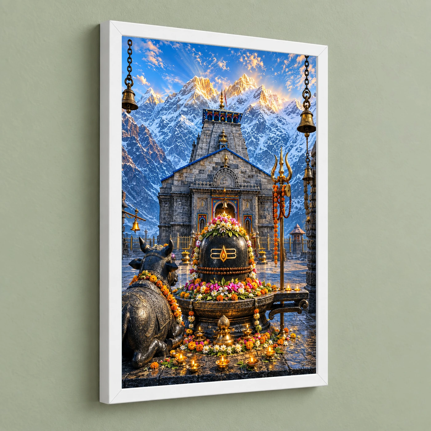 Kedarnath Himalayan Sunrise Photo Frame, view 5