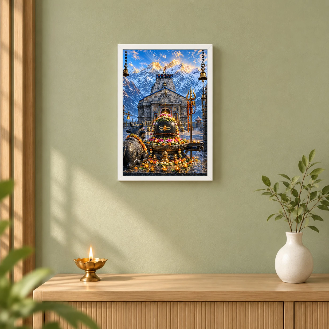 Kedarnath Himalayan Sunrise Photo Frame, view 6