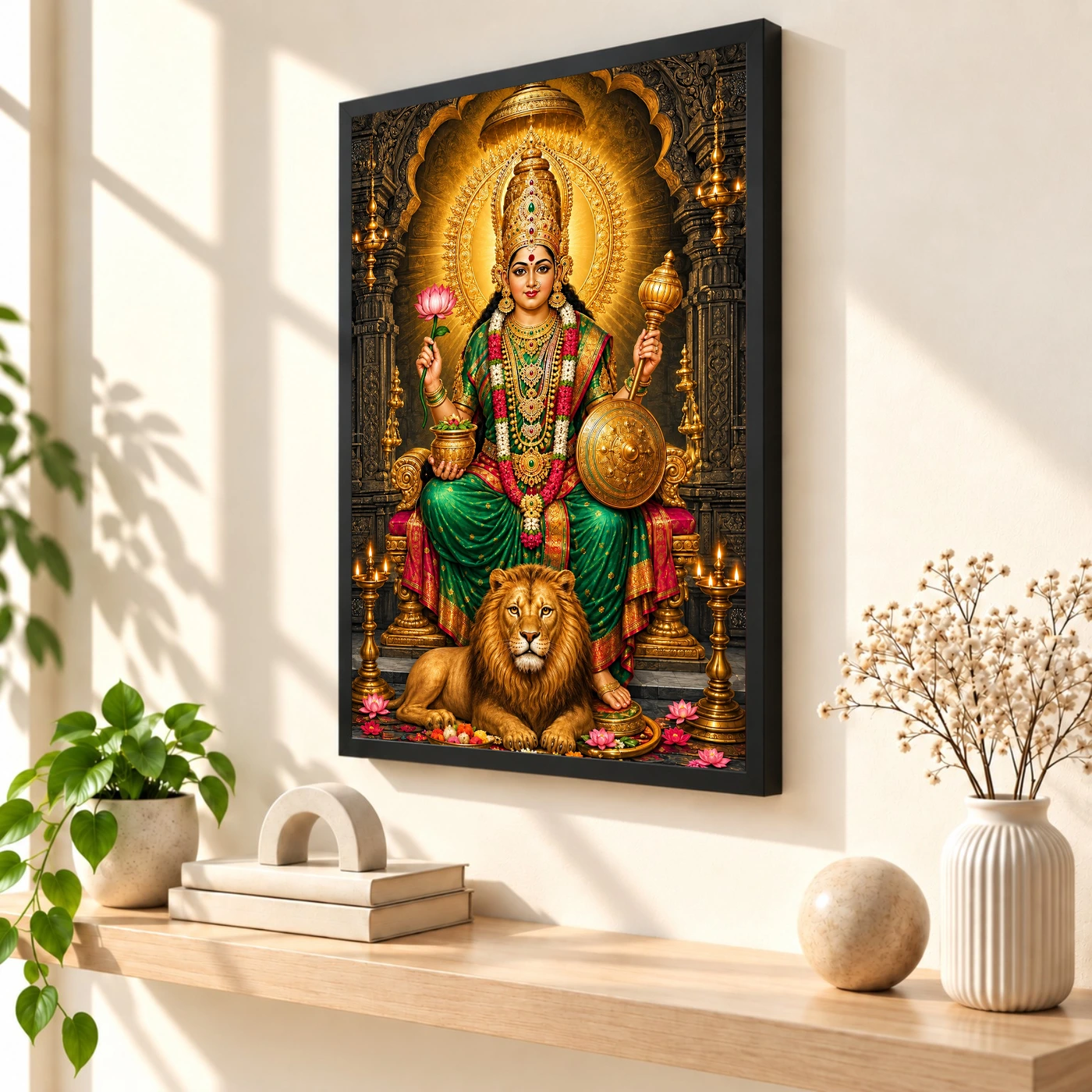 Kolhapur Mahalakshmi Ambabai Photo Frame, view 2