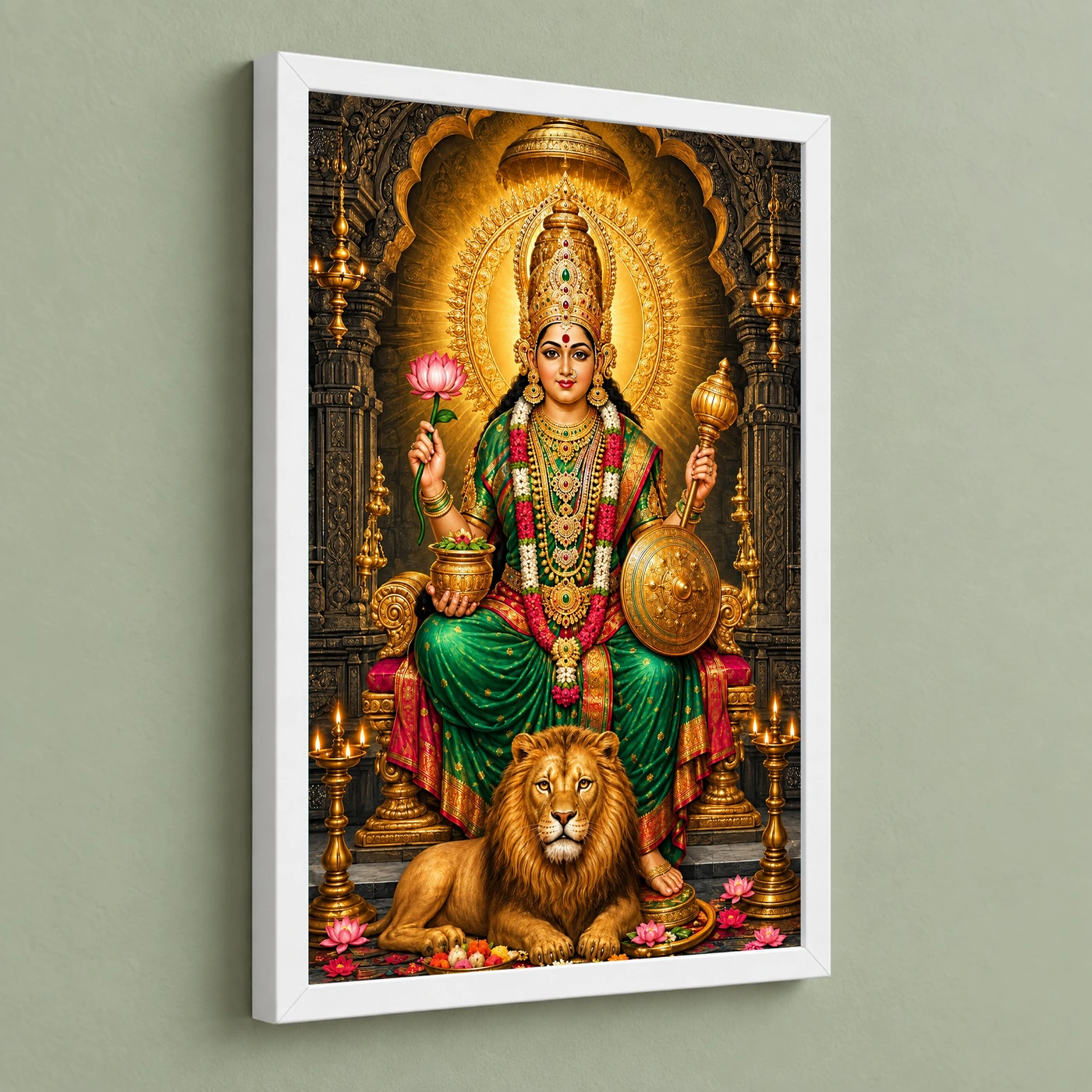 Kolhapur Mahalakshmi Ambabai Photo Frame, view 5