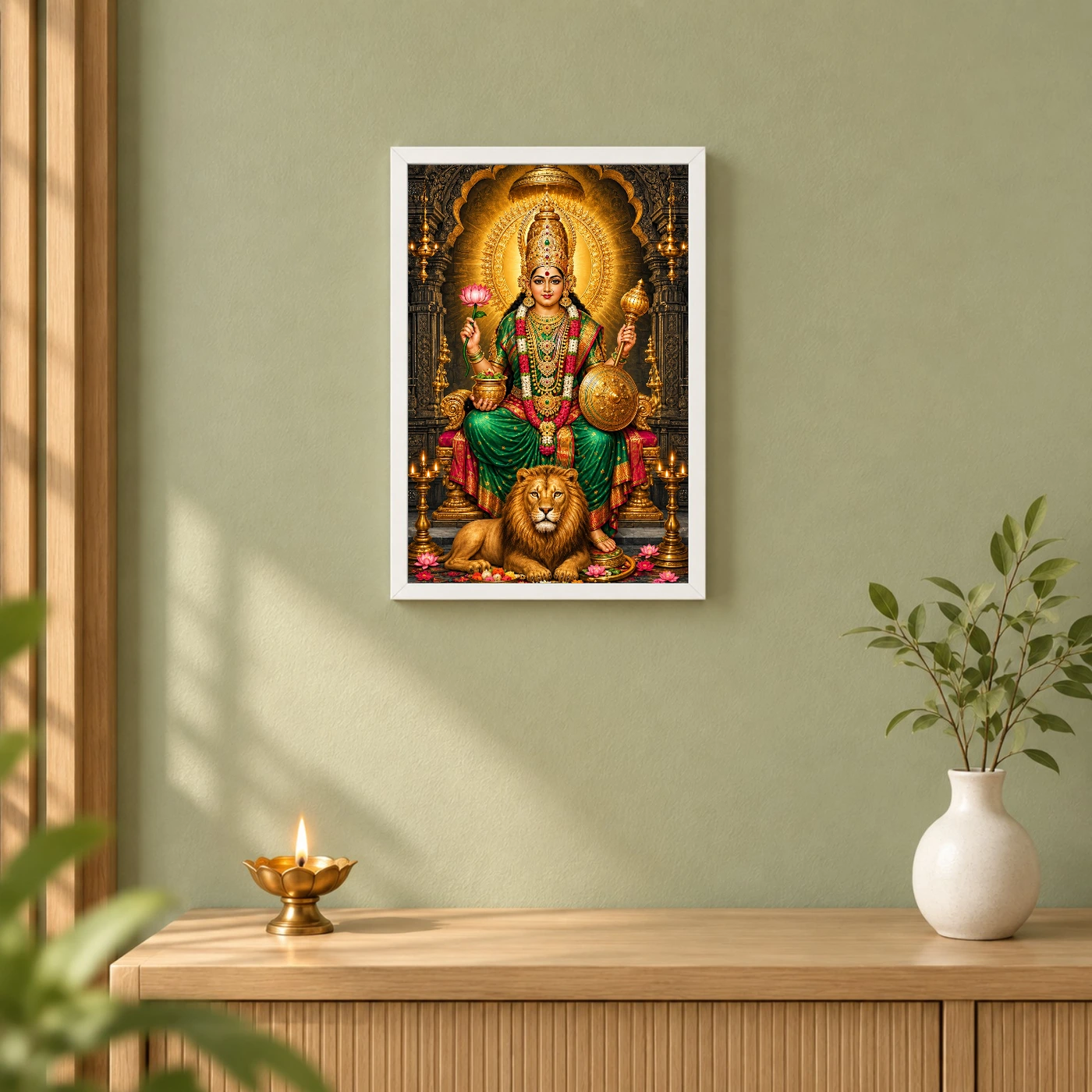 Kolhapur Mahalakshmi Ambabai Photo Frame, view 6