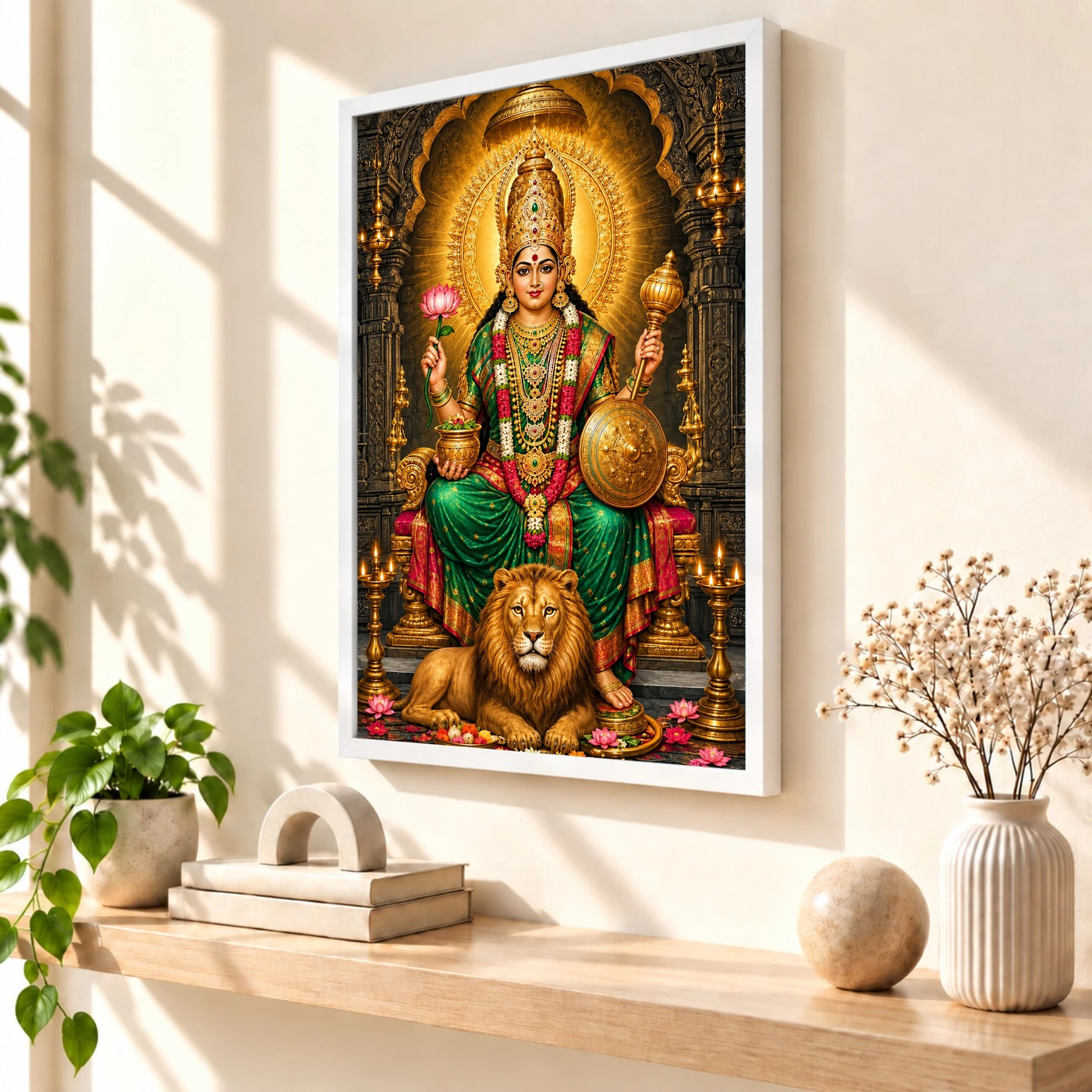 Kolhapur Mahalakshmi Ambabai Photo Frame, view 7