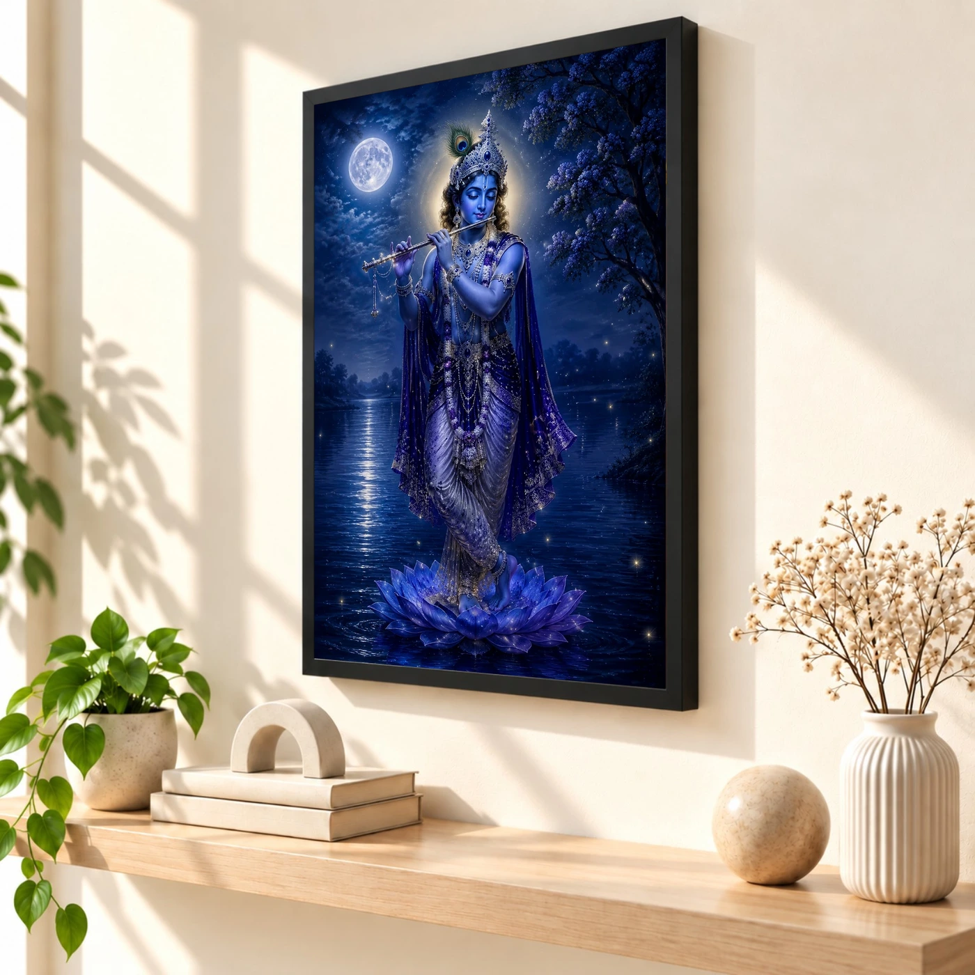 Krishna — Moonlight Flute Frame, view 2