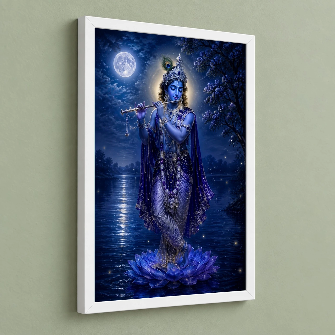 Krishna — Moonlight Flute Frame, view 5