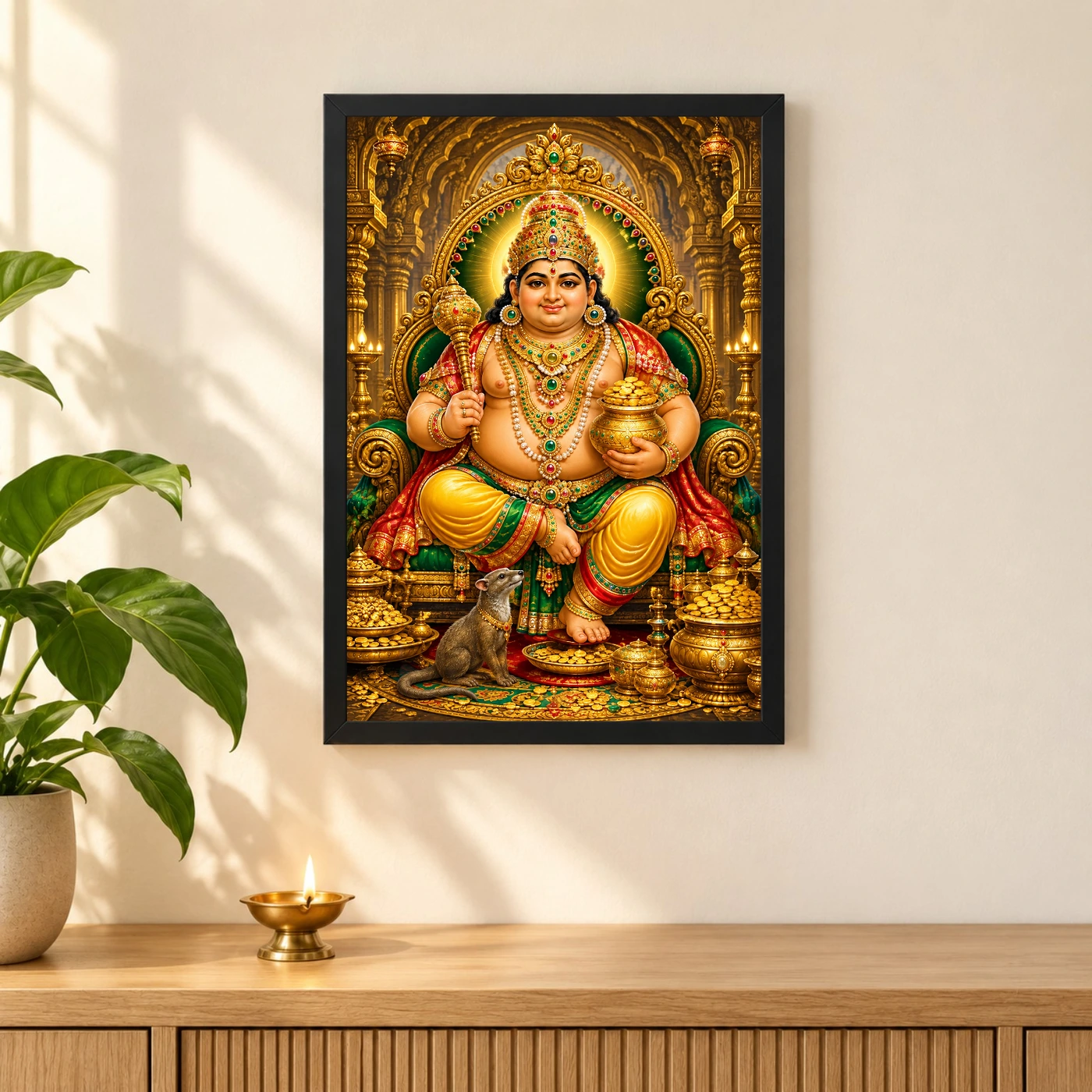 Kubera Wealth Guardian Photo Frame, view 3