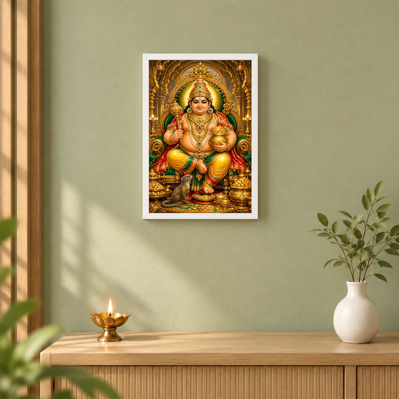Kubera Wealth Guardian Photo Frame, view 6