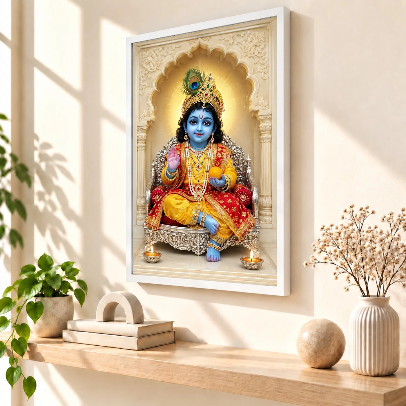 Laddu Gopal — Divine Blessings Frame, view 7
