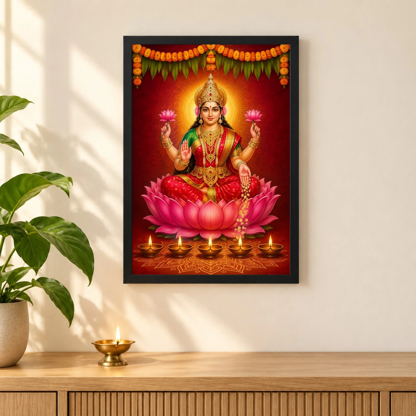 Lakshmi — Diwali Gifting Edition Frame, view 3