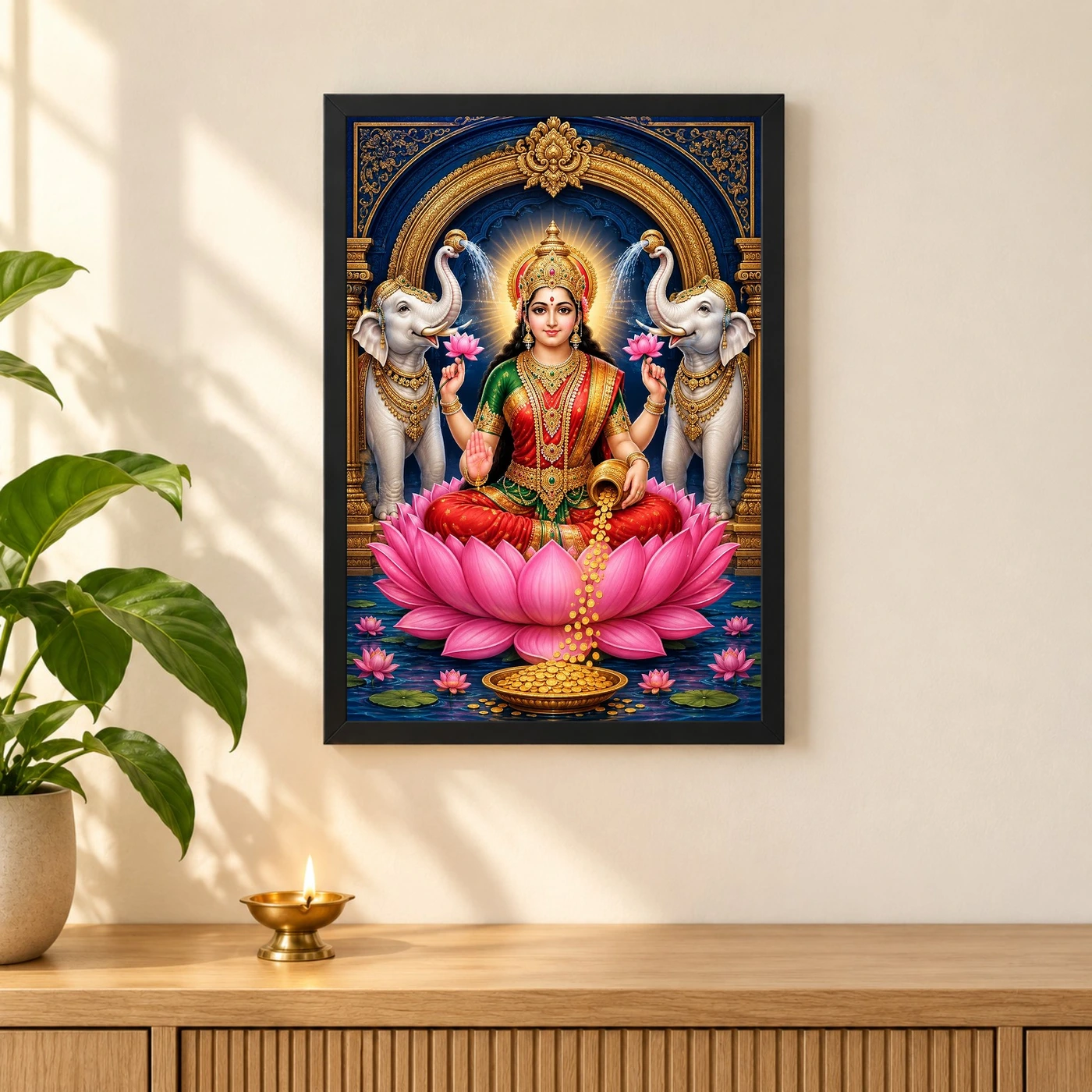 Lakshmi — Large Statement Wall Frame, view 3