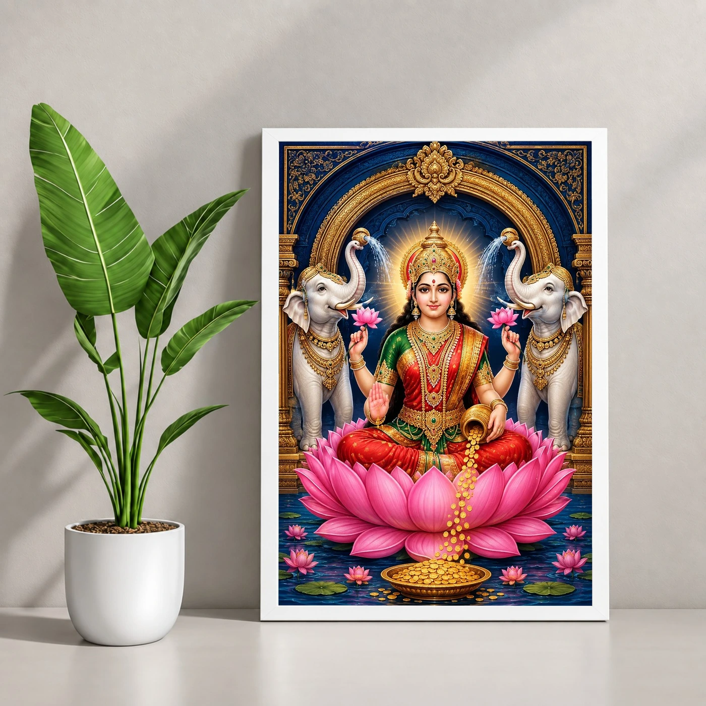 Lakshmi — Large Statement Wall Frame, view 4