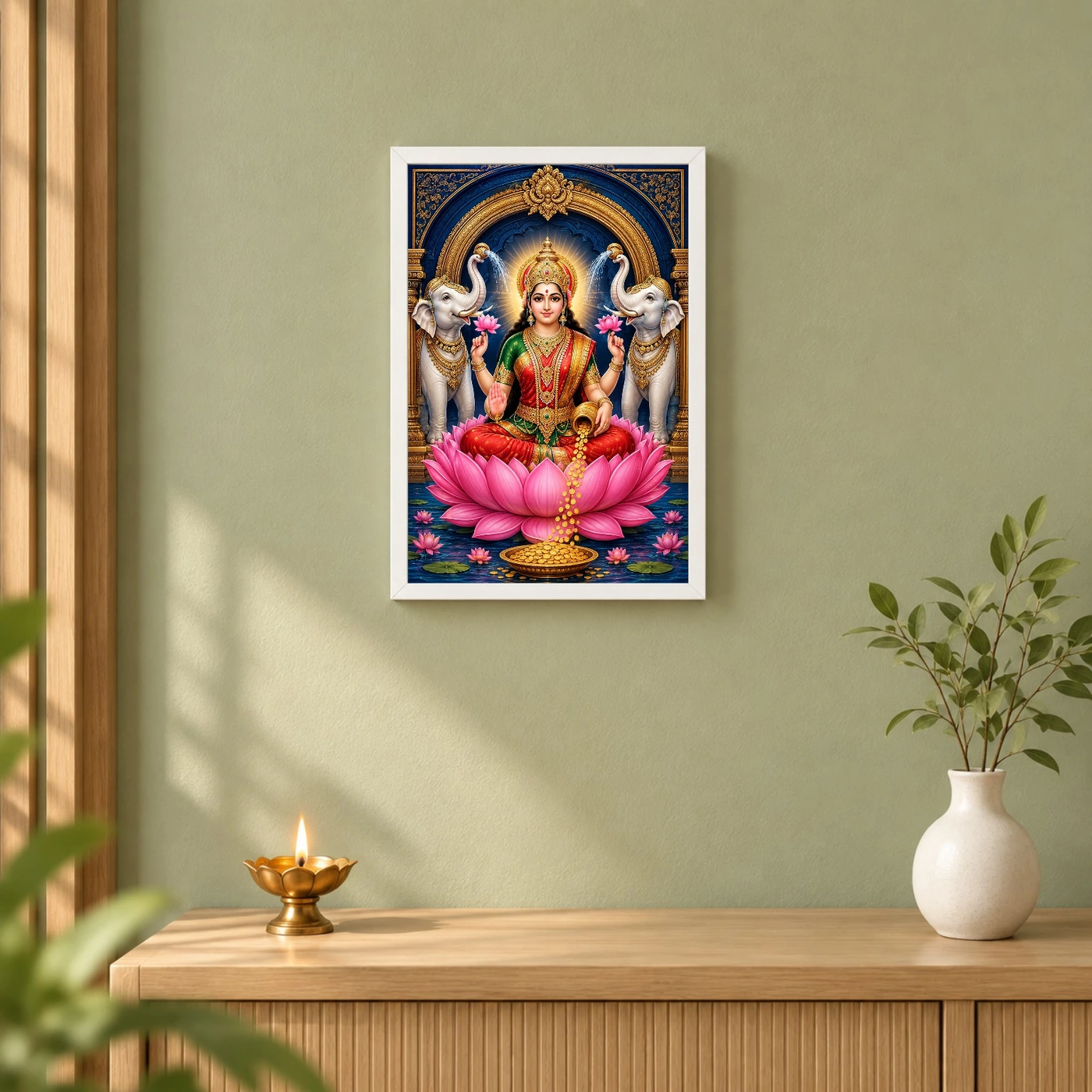 Lakshmi — Large Statement Wall Frame, view 6